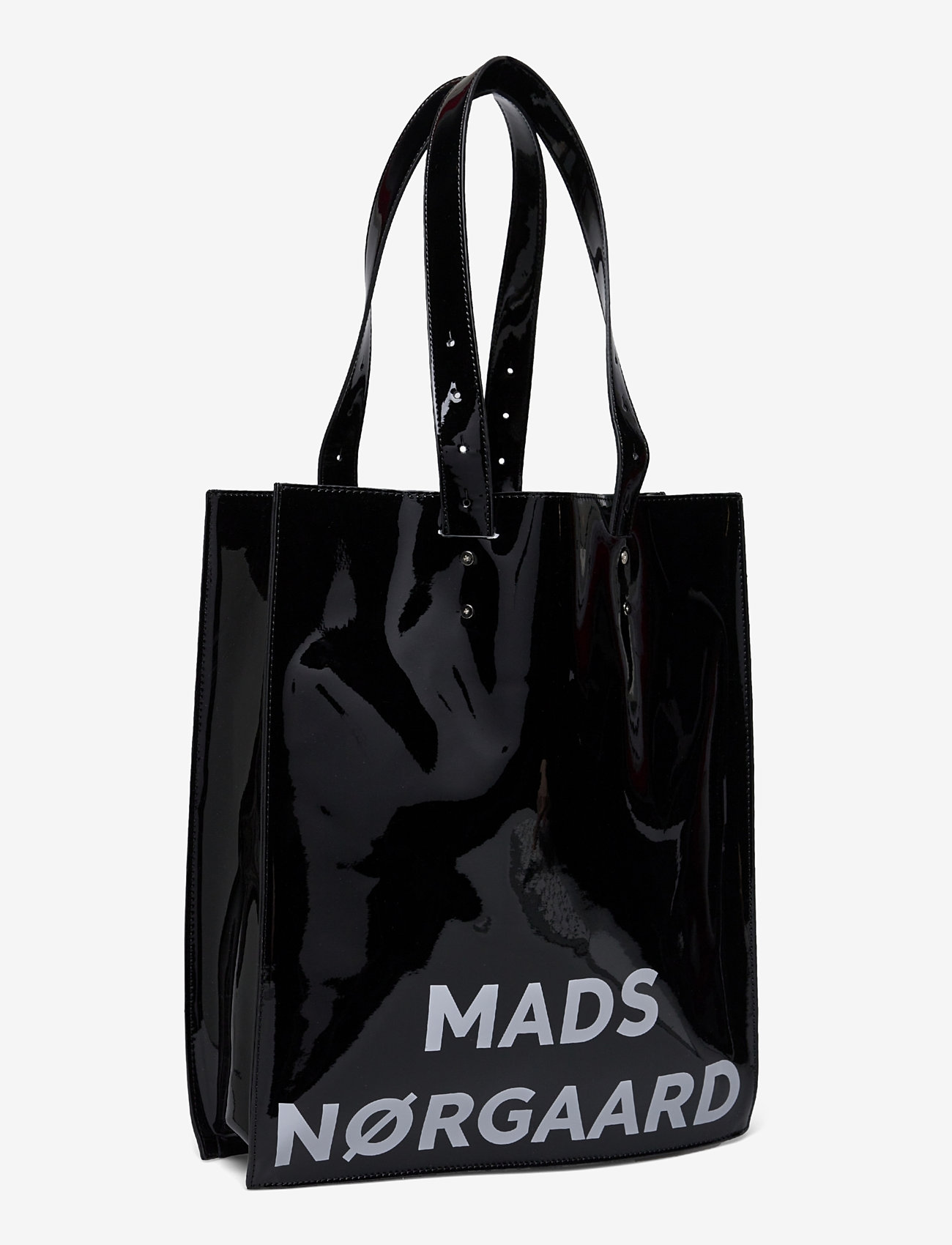 Mads Nørgaard - Press Lacquer Foxy Shopper - tote bags - black - 2