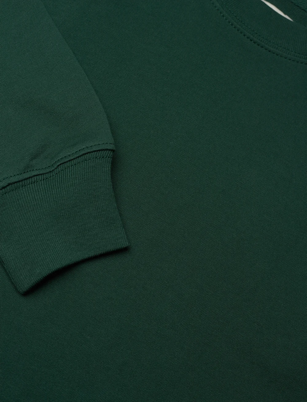 Mads Nørgaard - Light Terry Solo Sweatshirt - dressipluusid ja kapuutsiga dressipluusid - pine grove - 2