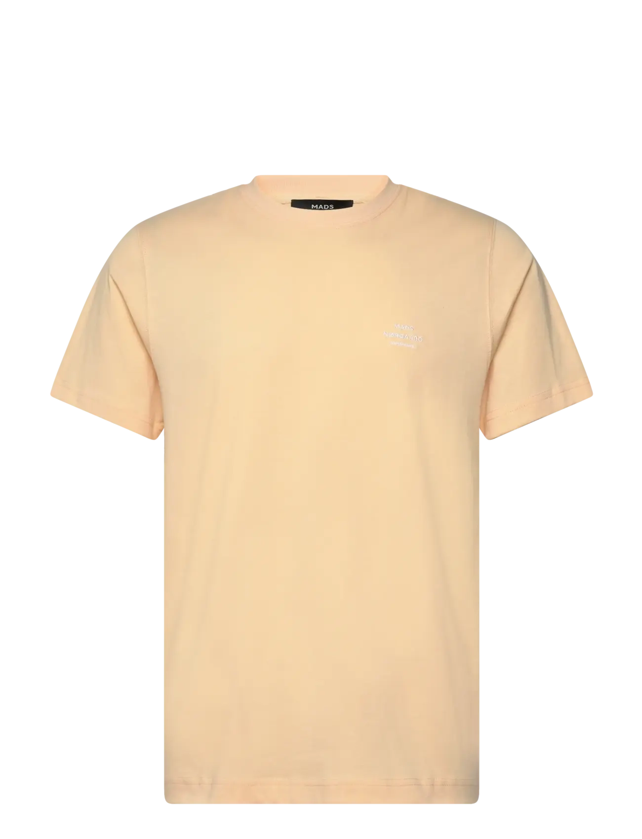 Mads Nørgaard Cotton Jersey Frode Emb Logo Tee - Tøj - CORNHUSK / yellow