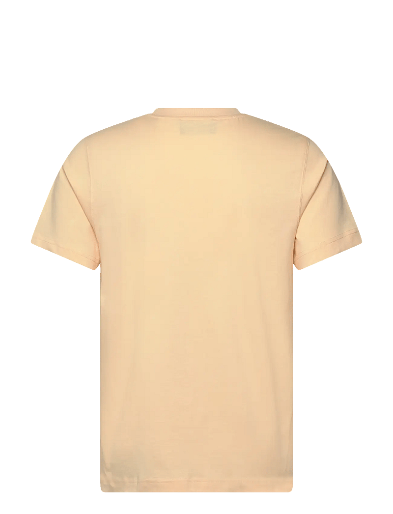 Mads Nørgaard - Cotton Jersey Frode Emb Logo Tee - kurzärmelig - cornhusk - 1