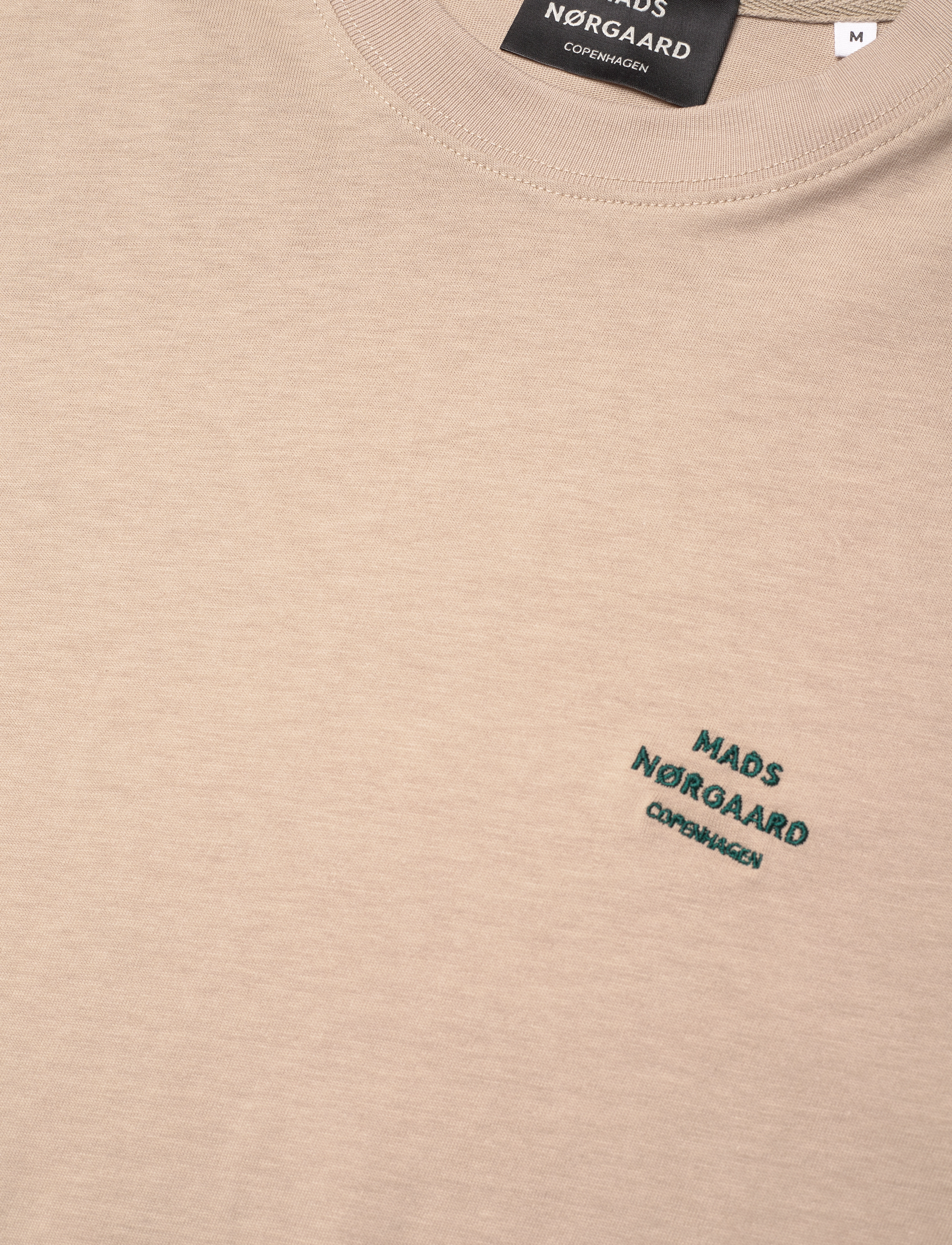 Mads Nørgaard - Cotton Jersey Frode Emb Logo Tee - trench coat - 2