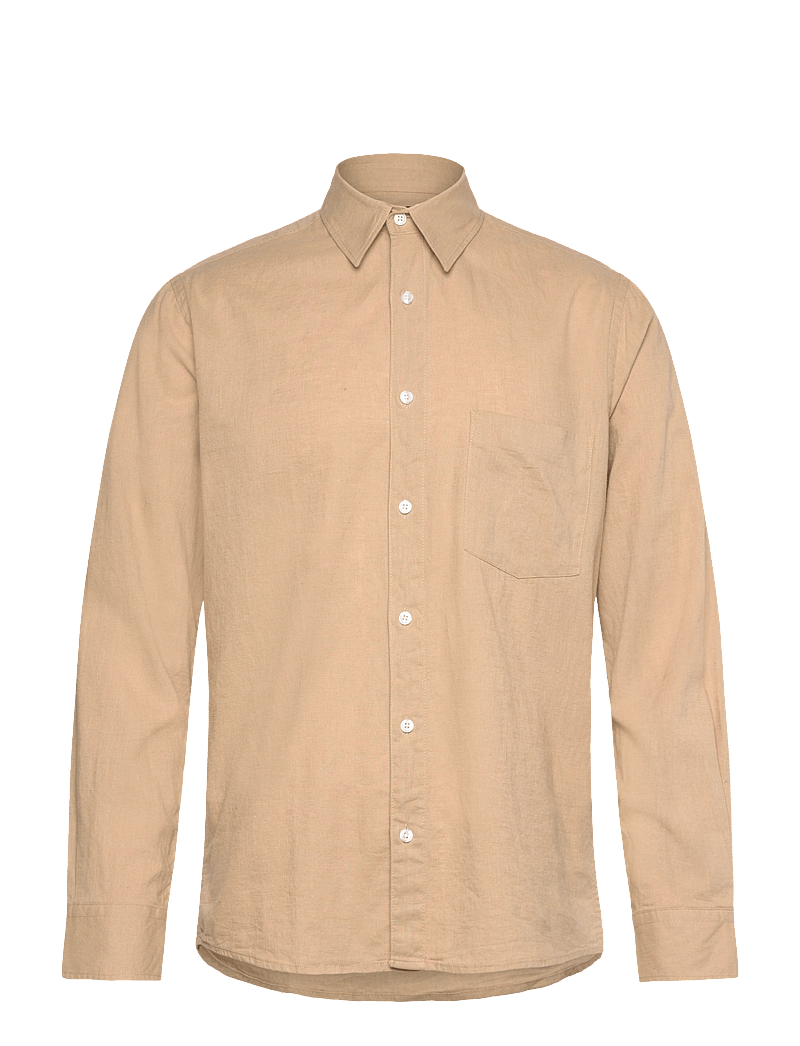 Mads Nørgaard - Cotton Linen Sune Shirt - leinenhemden - trench coat - 0
