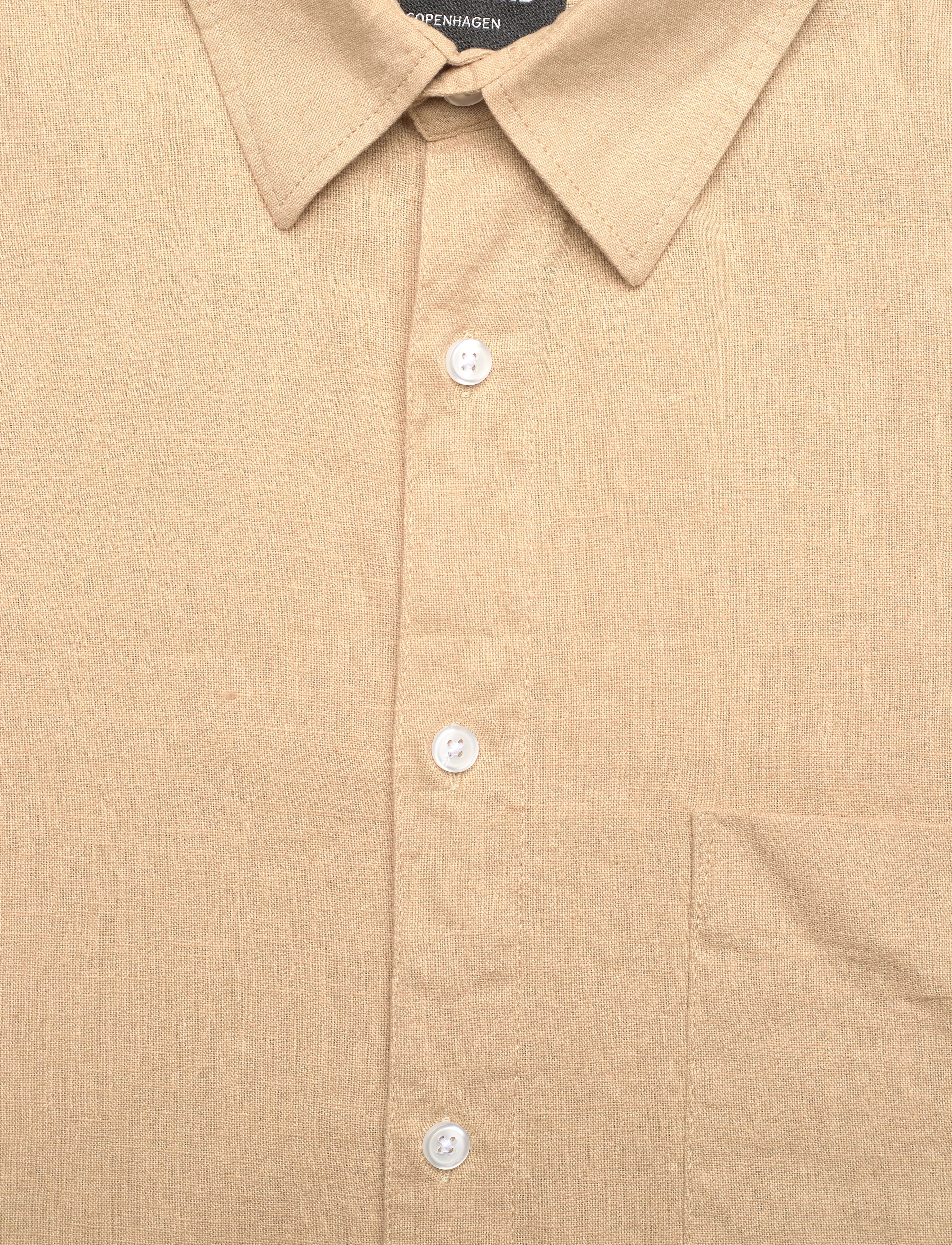 Mads Nørgaard - Cotton Linen Sune Shirt - lina krekli - trench coat - 2