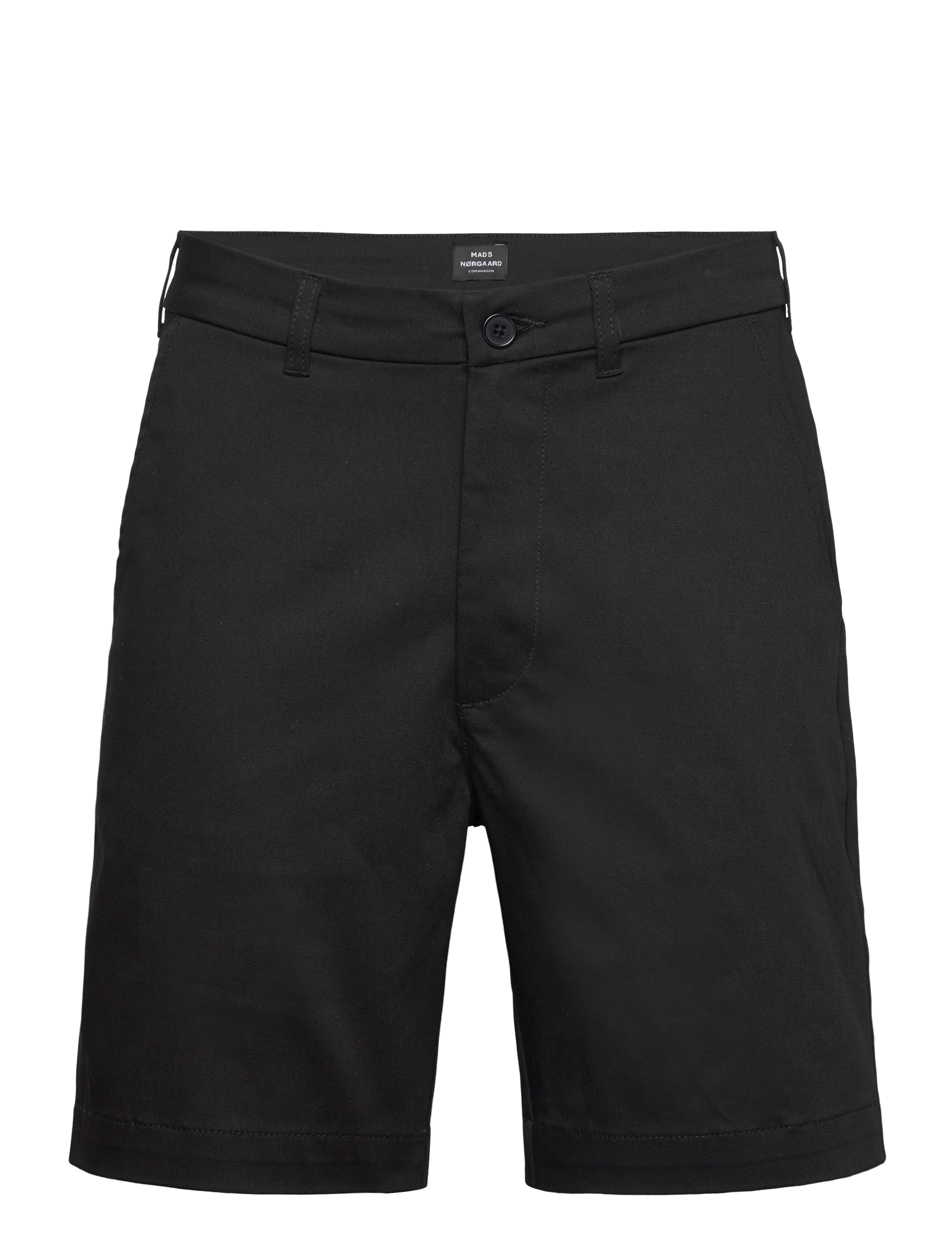 Mads Nørgaard - Cotton Twill Stretch Elias Shorts - short chino - black - 0