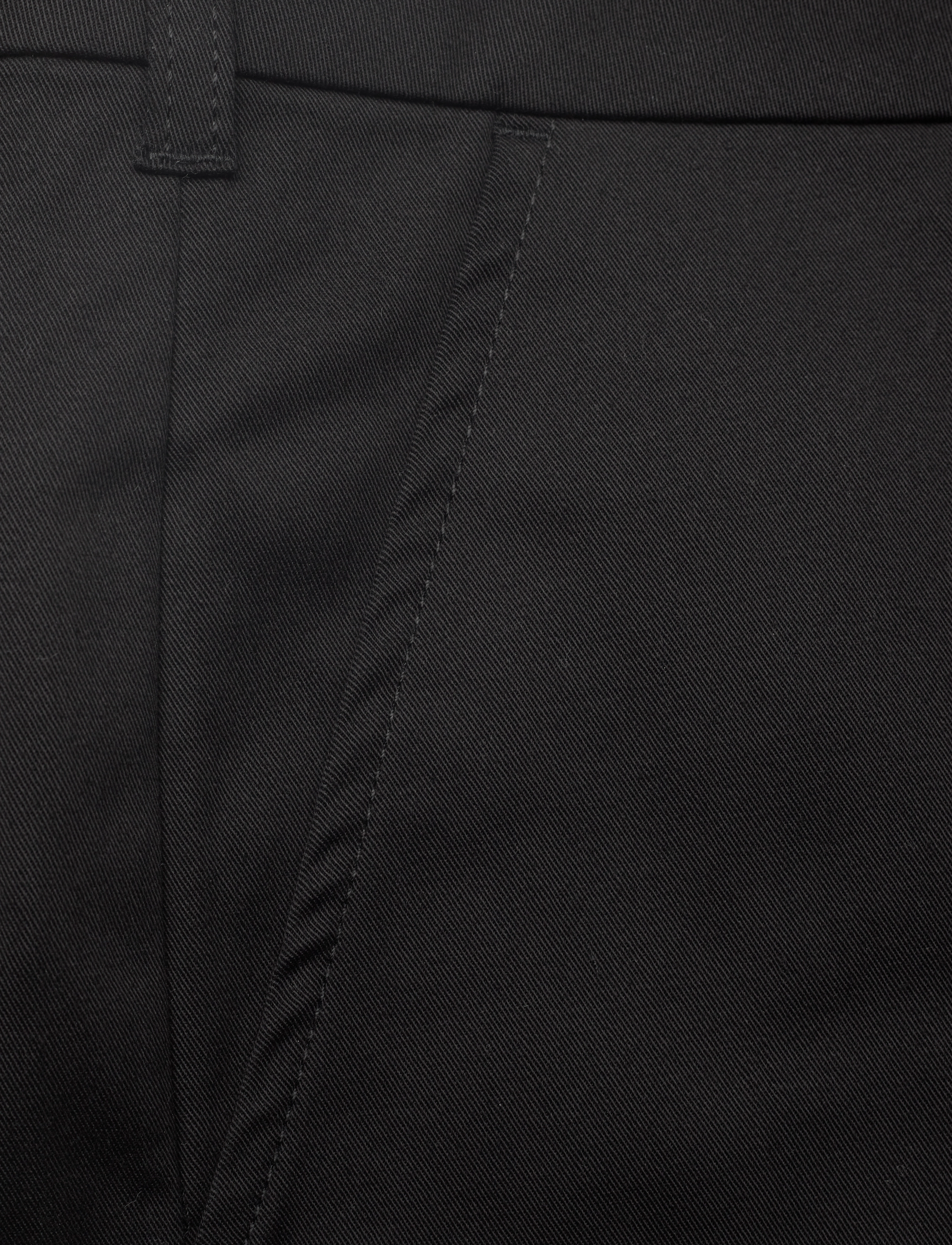 Mads Nørgaard - Cotton Twill Stretch Elias Shorts - chino-stuttbuxur - black - 2