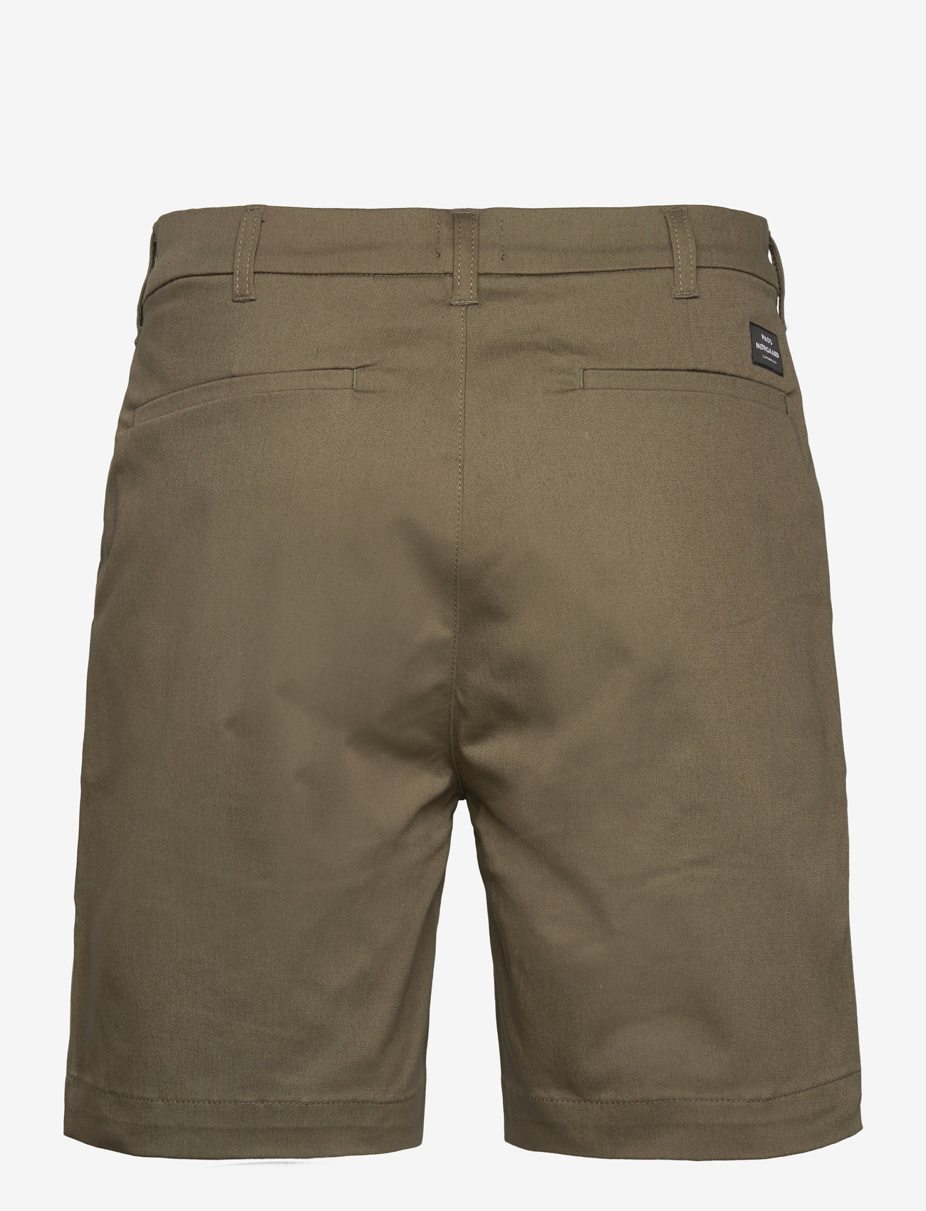 Mads Nørgaard - Cotton Twill Stretch Elias Shorts - chinos shorts - kalamata - 1