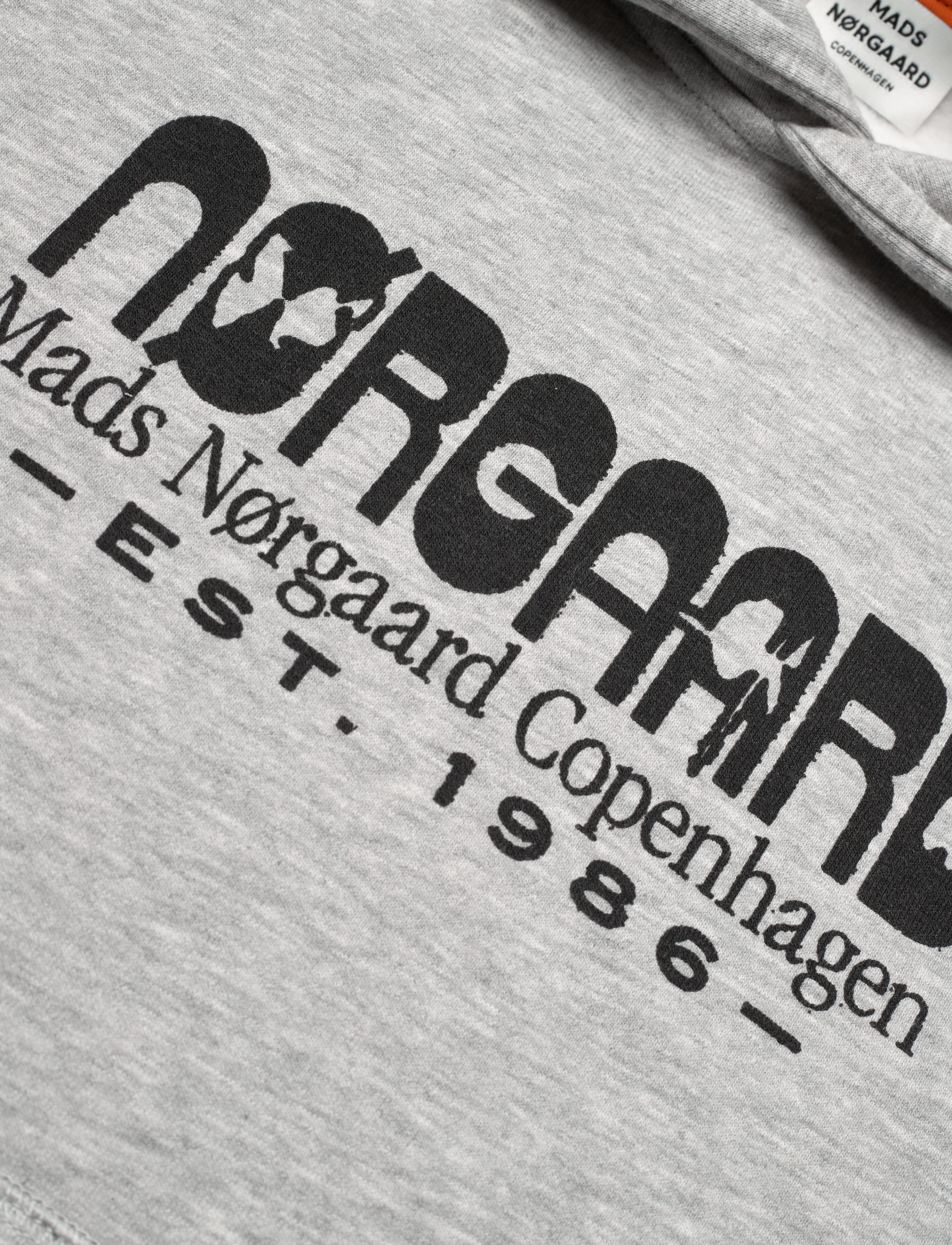 Mads Nørgaard - Mix Sweat Hanno Sweatshirt - grey melange - 2