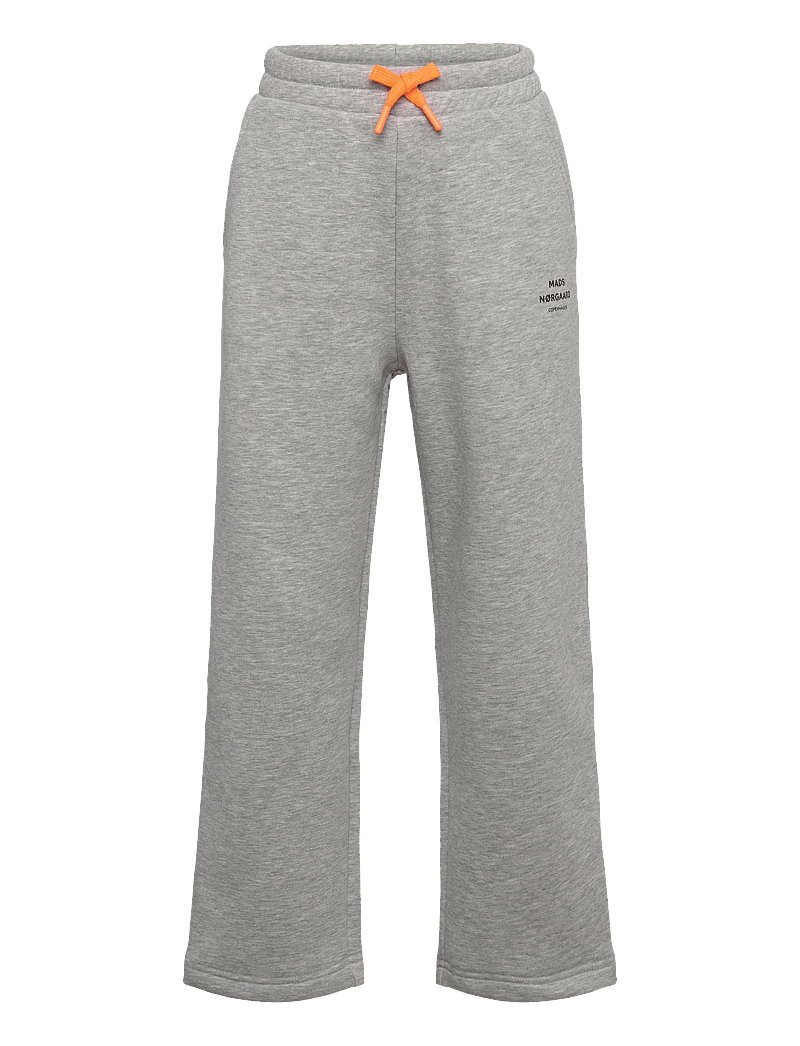 Mads Nørgaard - Mix Sweat Phil Pants - dressipüksid - grey melange - 0