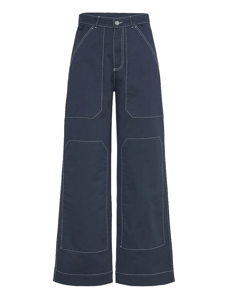 Mads Nørgaard - Twilla Bonnie Pants - laia säärega püksid - parisian night - 0
