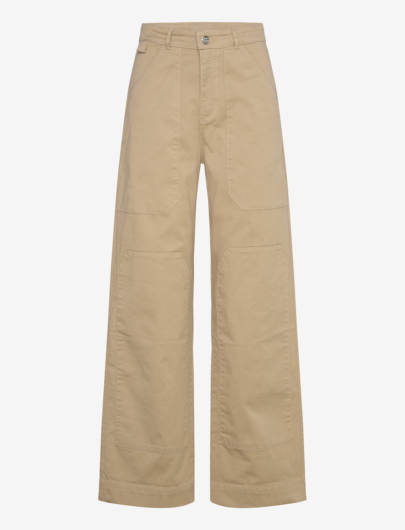 Mads Nørgaard - Twilla Bonnie Pants - vida byxor - trench coat - 0