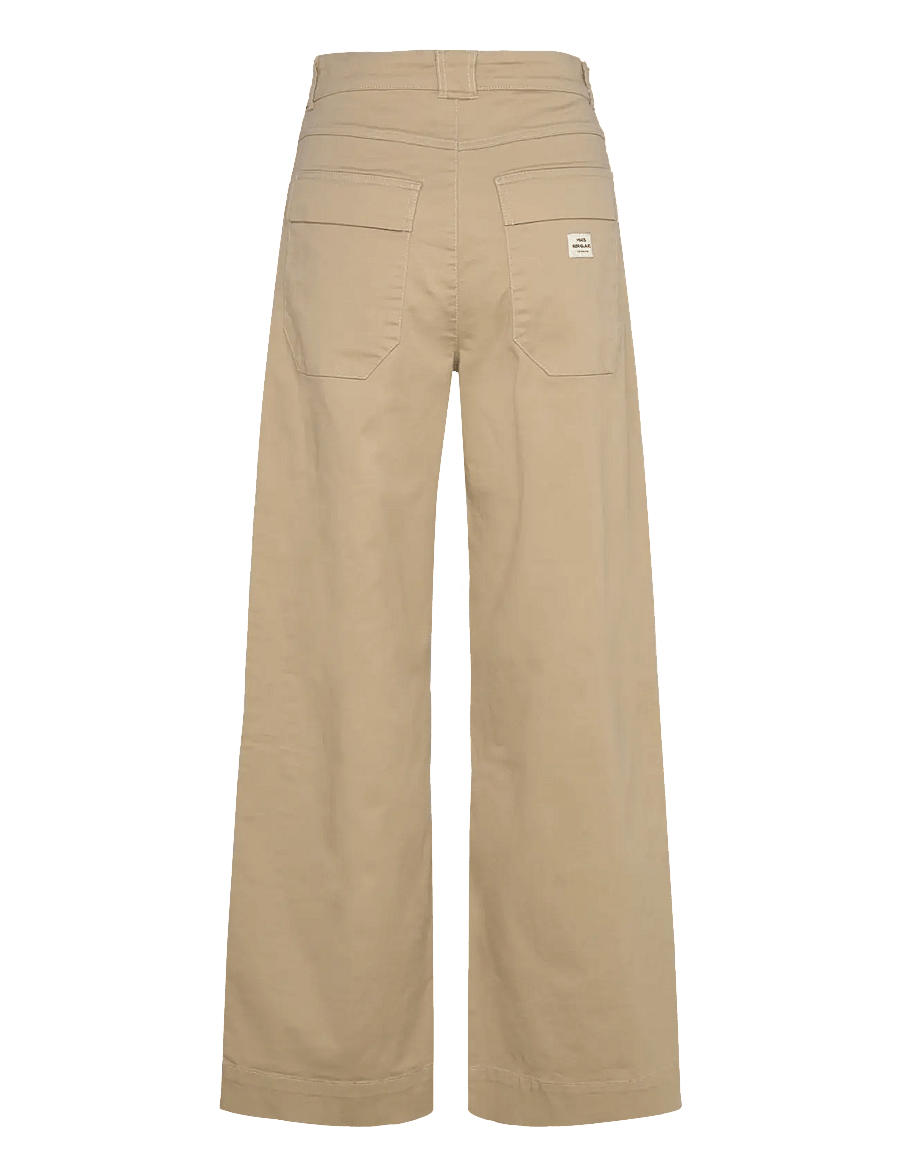 Mads Nørgaard - Twilla Bonnie Pants - vida byxor - trench coat - 1