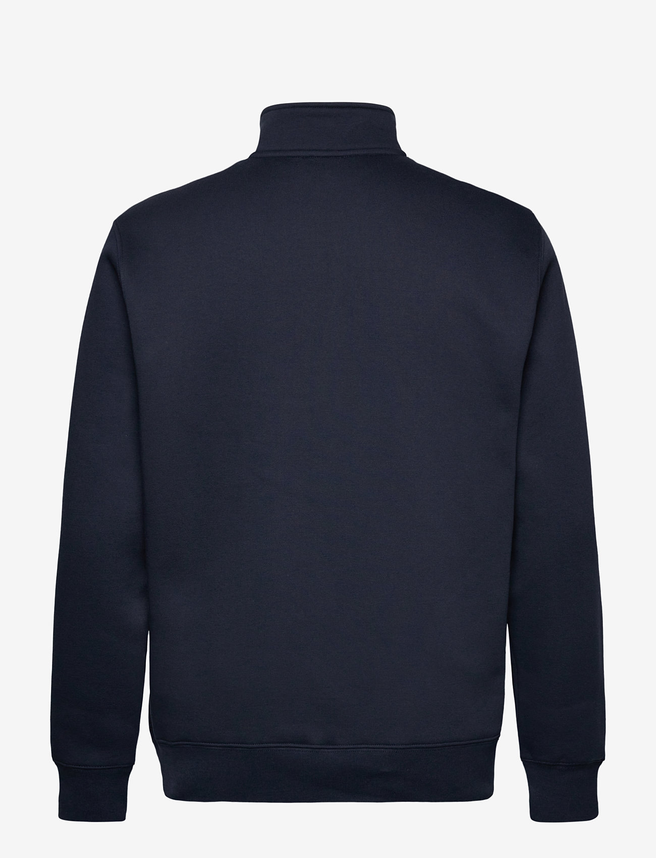 Mads Nørgaard - Standard Half Zip Logo Sweat - sweatshirts - parisian night - 1