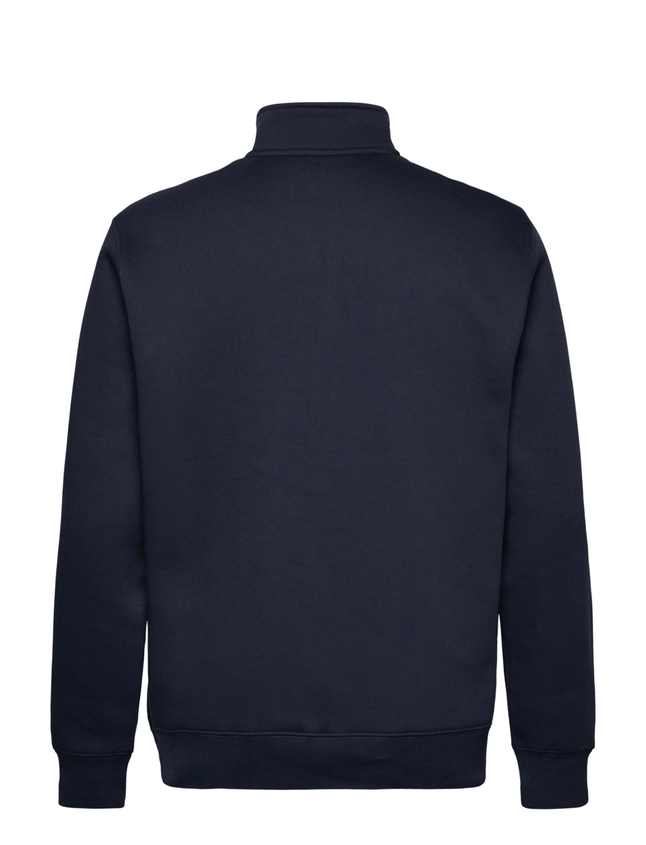 Mads Nørgaard - Standard Half Zip Logo Sweat - sweatshirts - parisian night - 1