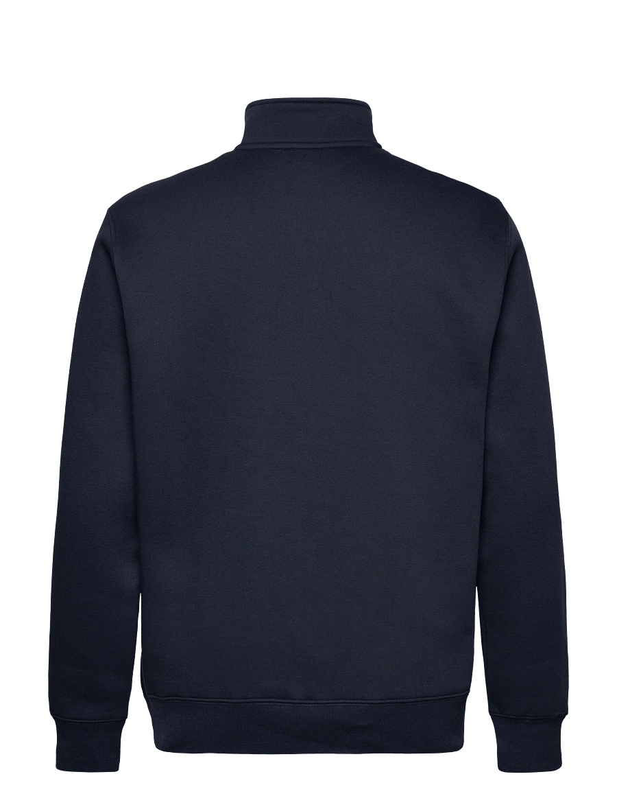 Mads Nørgaard - Standard Half Zip Logo Sweat - sweatshirts - parisian night - 2