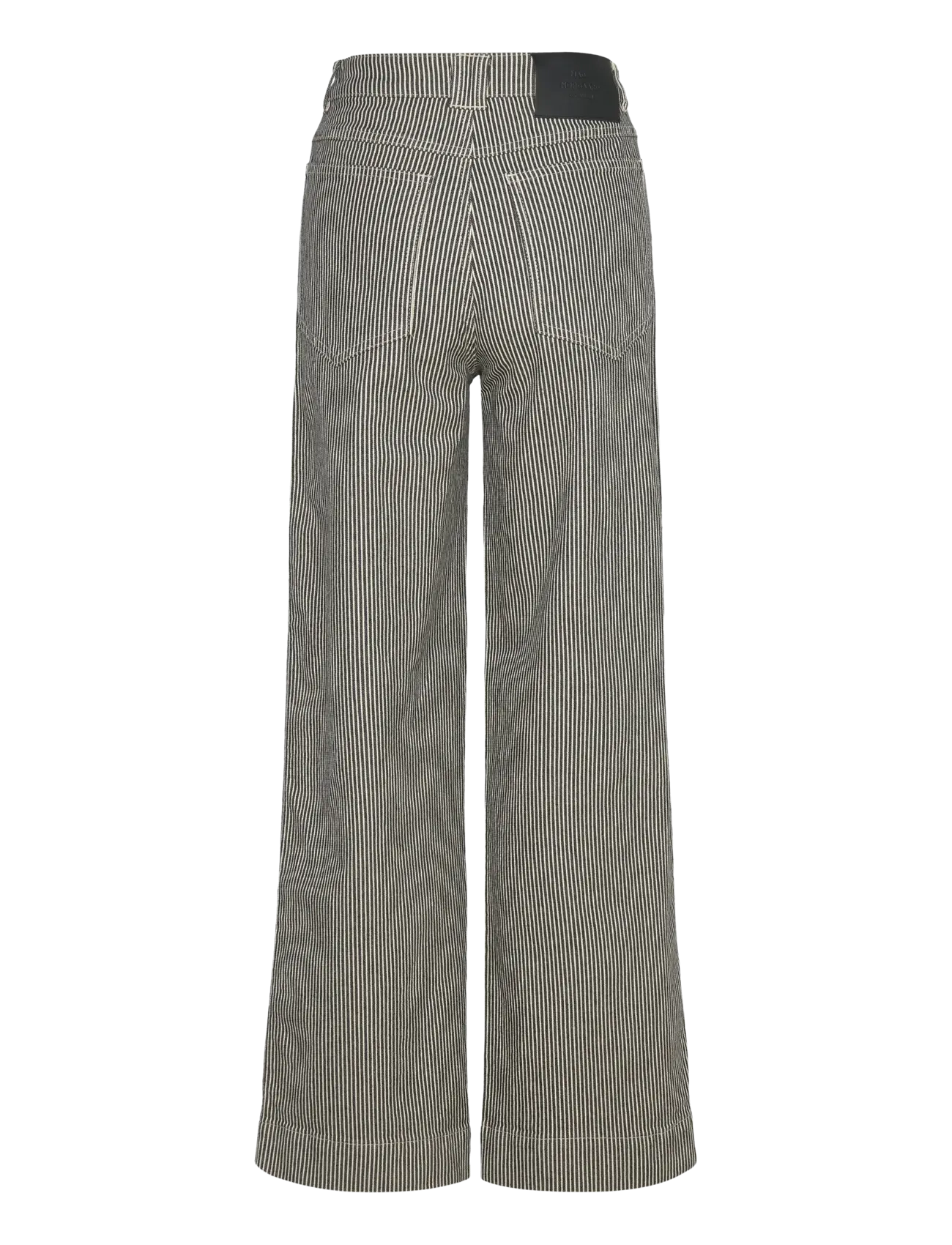 Mads Nørgaard - Hickory Punk Kargo Pants - black/white - 1