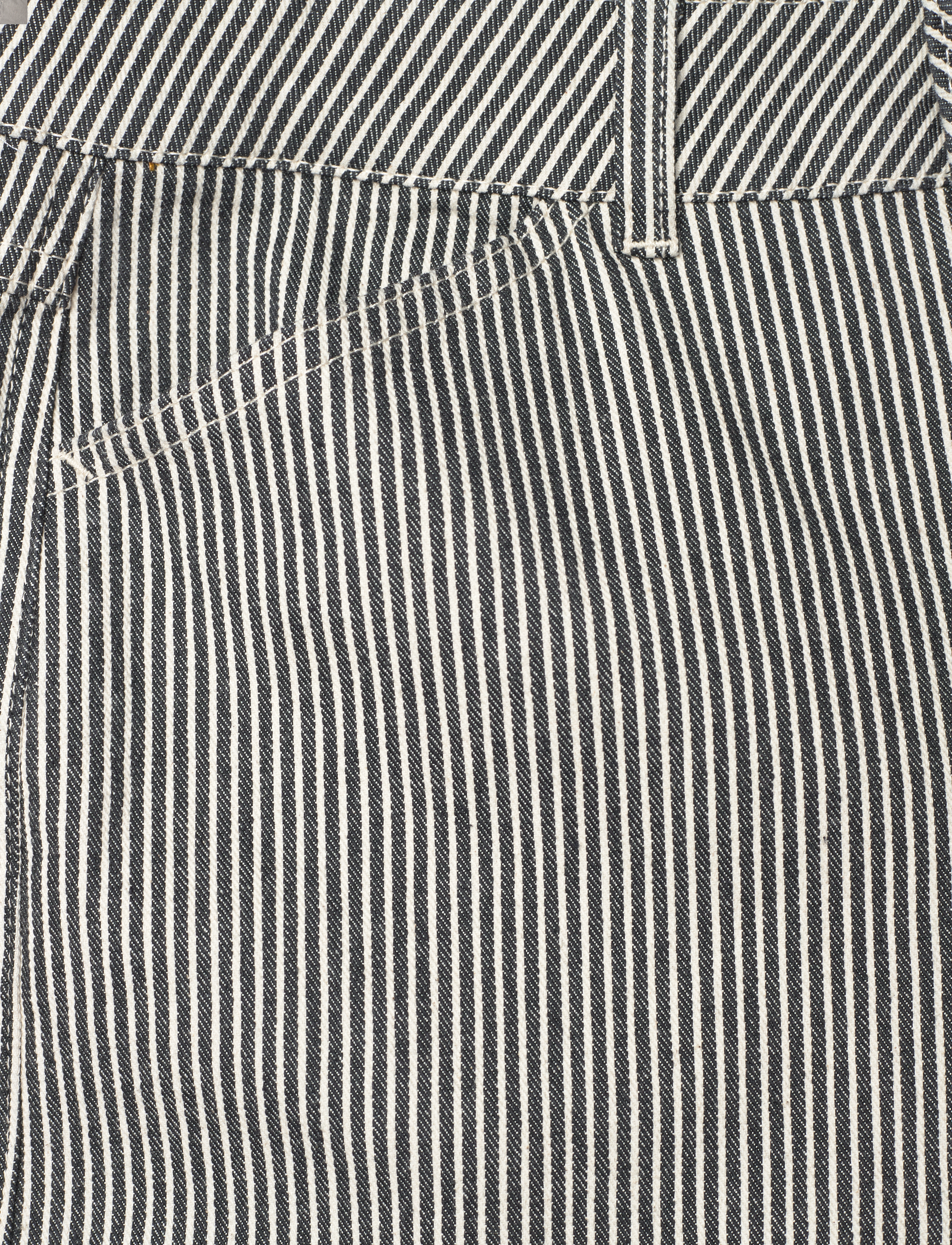 Mads Nørgaard - Hickory Punk Kargo Pants - black/white - 2