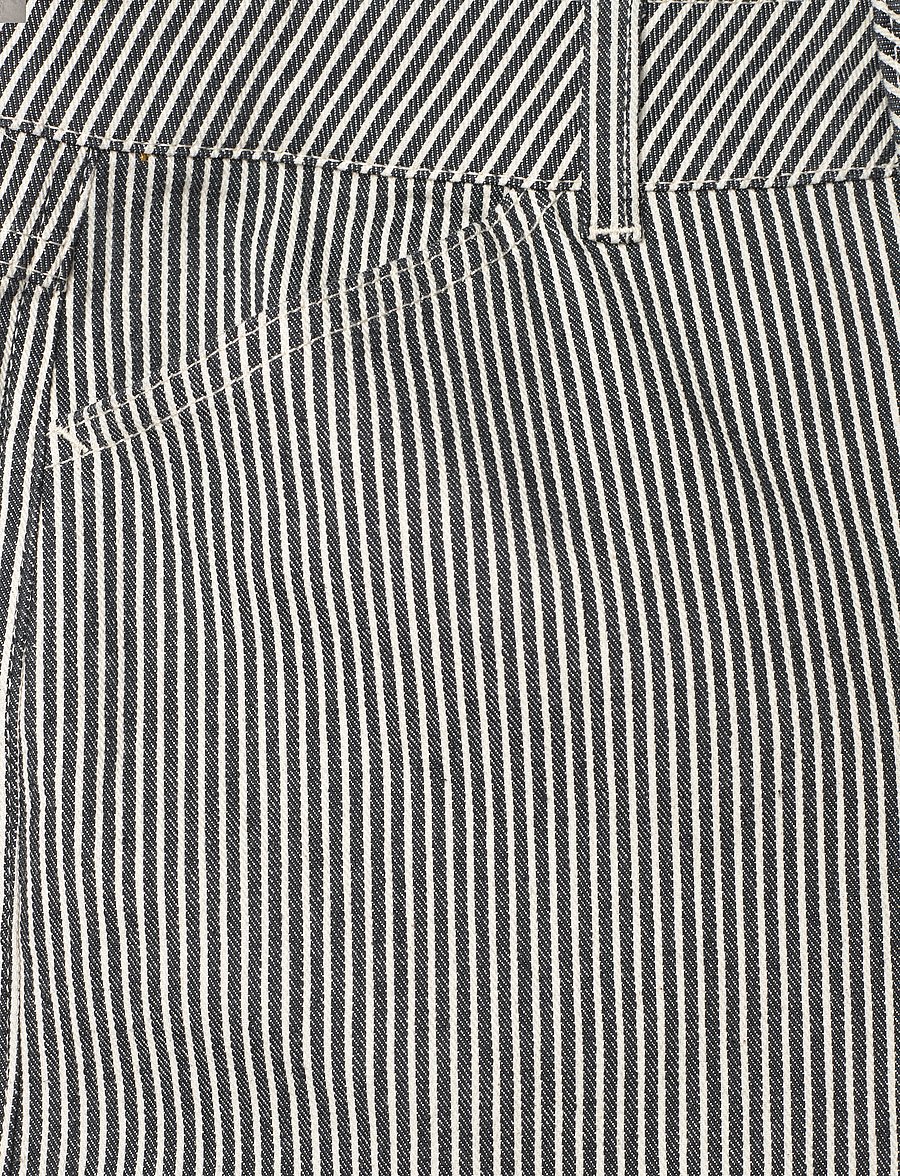 Mads Nørgaard - Hickory Punk Kargo Pants - black/white - 2