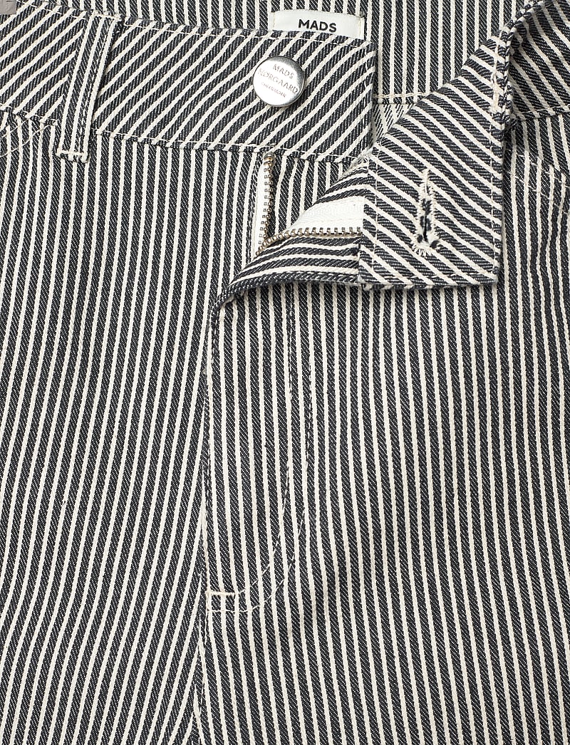 Mads Nørgaard - Hickory Punk Kargo Pants - cargo-hosen - black/white - 3