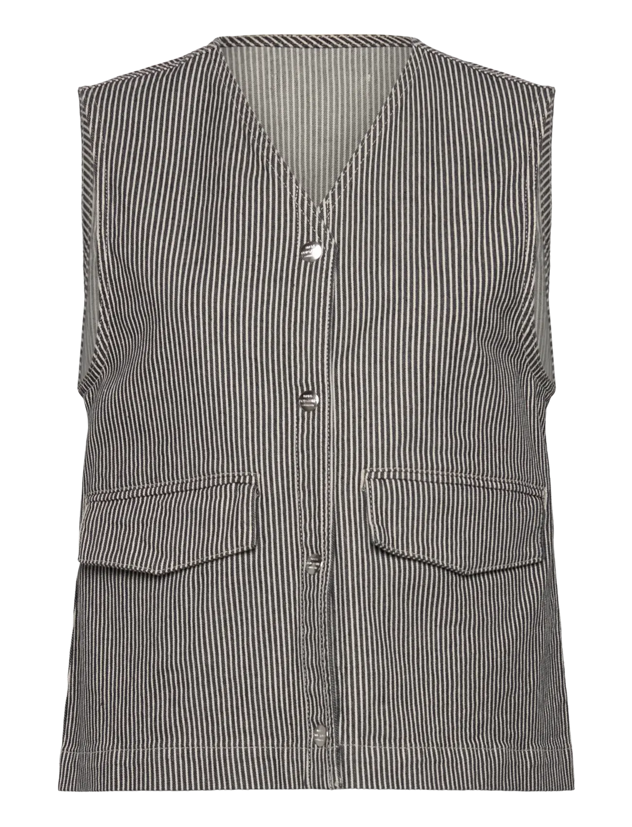 Mads Nørgaard Hickory Punk Molly Vest, 34, Multi/patterned > Veste, Dame