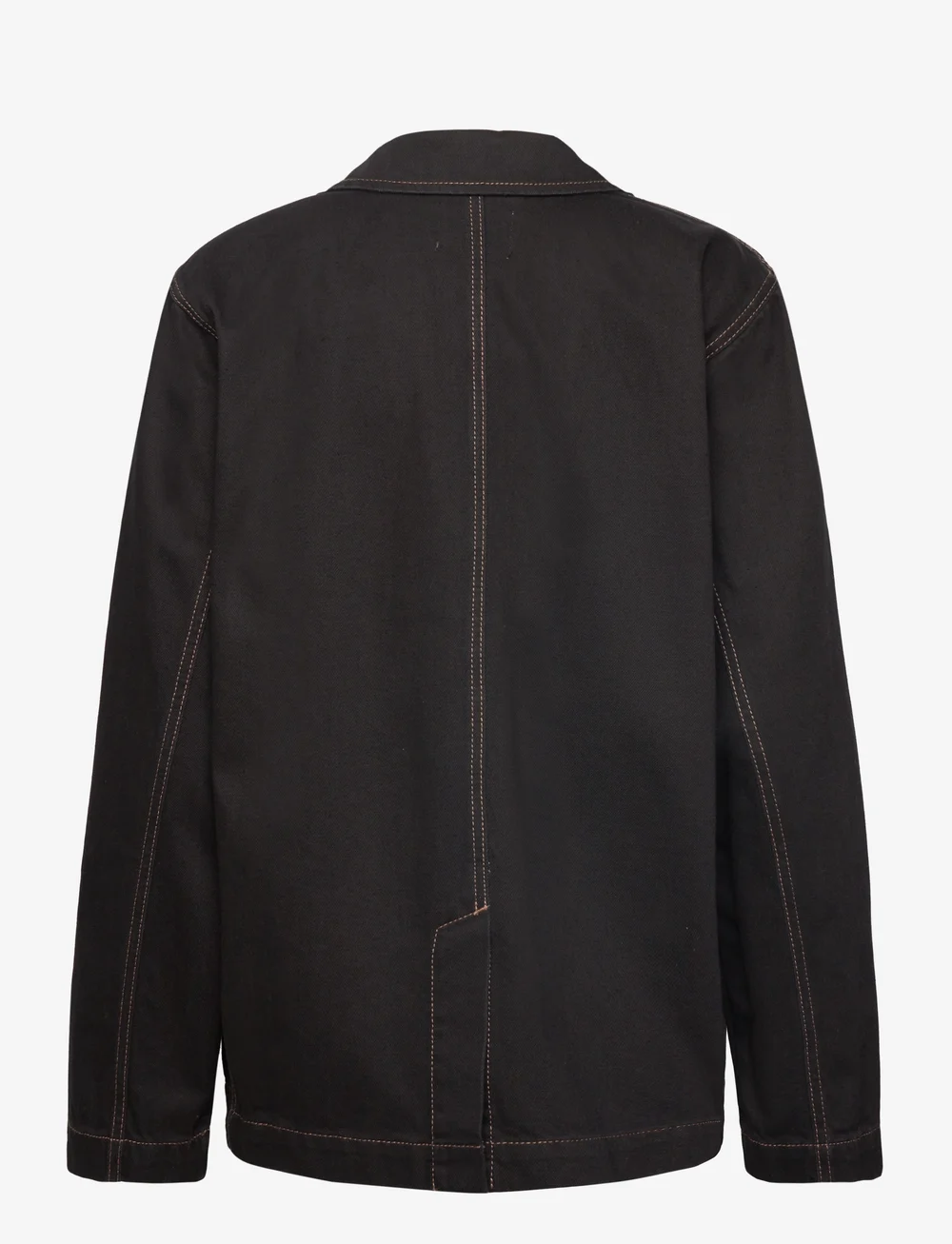 Mads Nørgaard - Dyed Denim Denny Jacket - efterårsjakker - black - 1