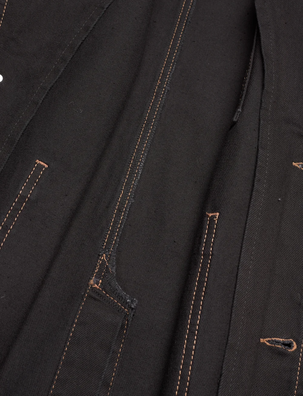 Mads Nørgaard - Dyed Denim Denny Jacket - efterårsjakker - black - 4