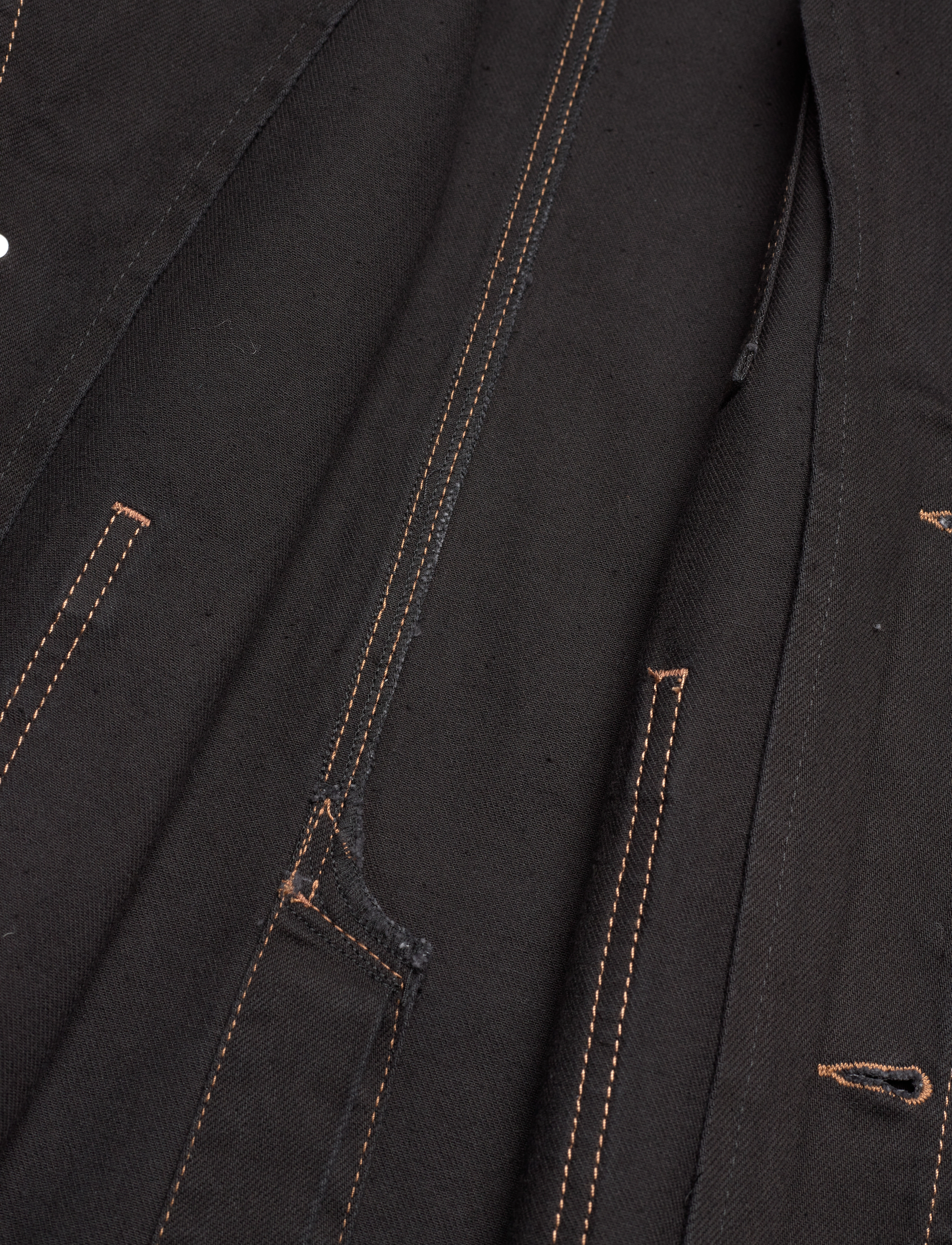 Mads Nørgaard - Dyed Denim Denny Jacket - frühlingsjacken - black - 4