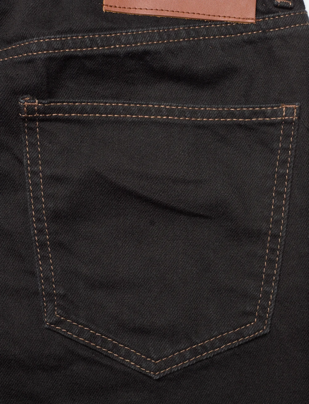 Mads Nørgaard - Dyed Denim Robyn Shorts - jeansshorts - black - 4