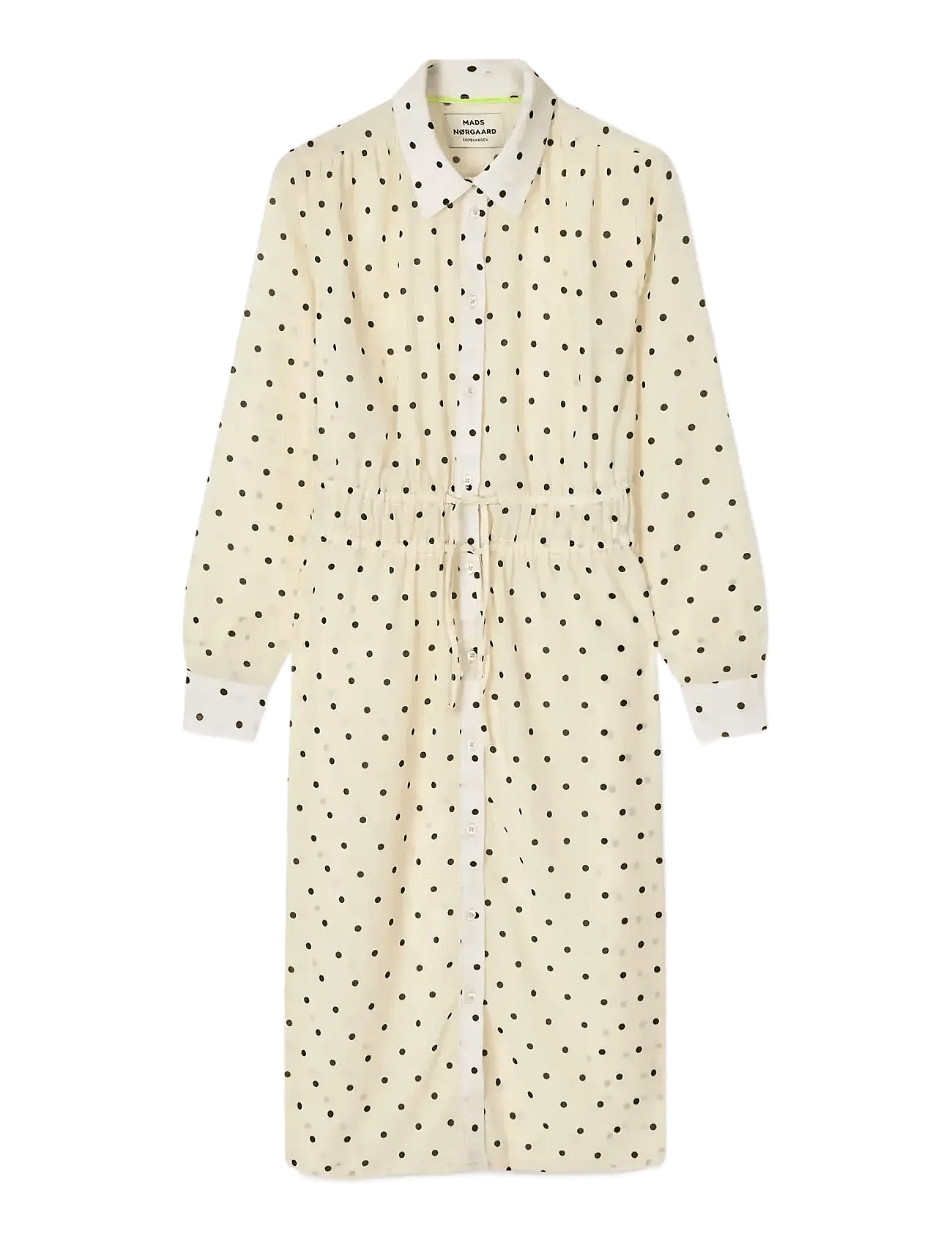 Sheer Crink Mabel Dress - DOT AOP