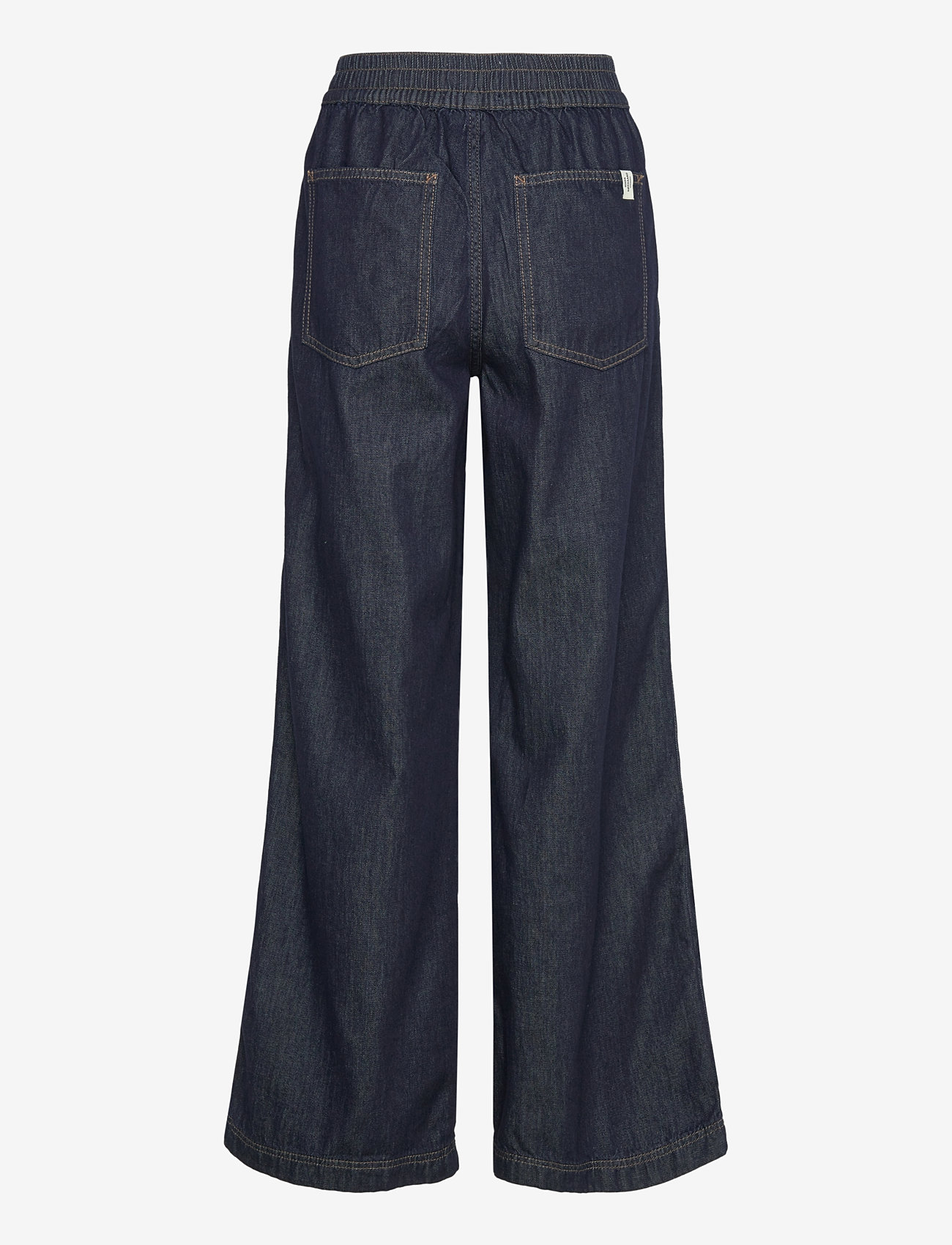 Mads Nørgaard - Cosy Denim Sotem Pants - straight jeans - dark indigo - 1