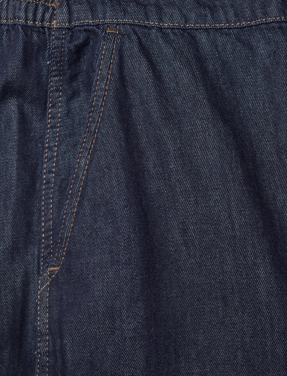 Mads Nørgaard - Cosy Denim Sotem Pants - straight jeans - dark indigo - 2