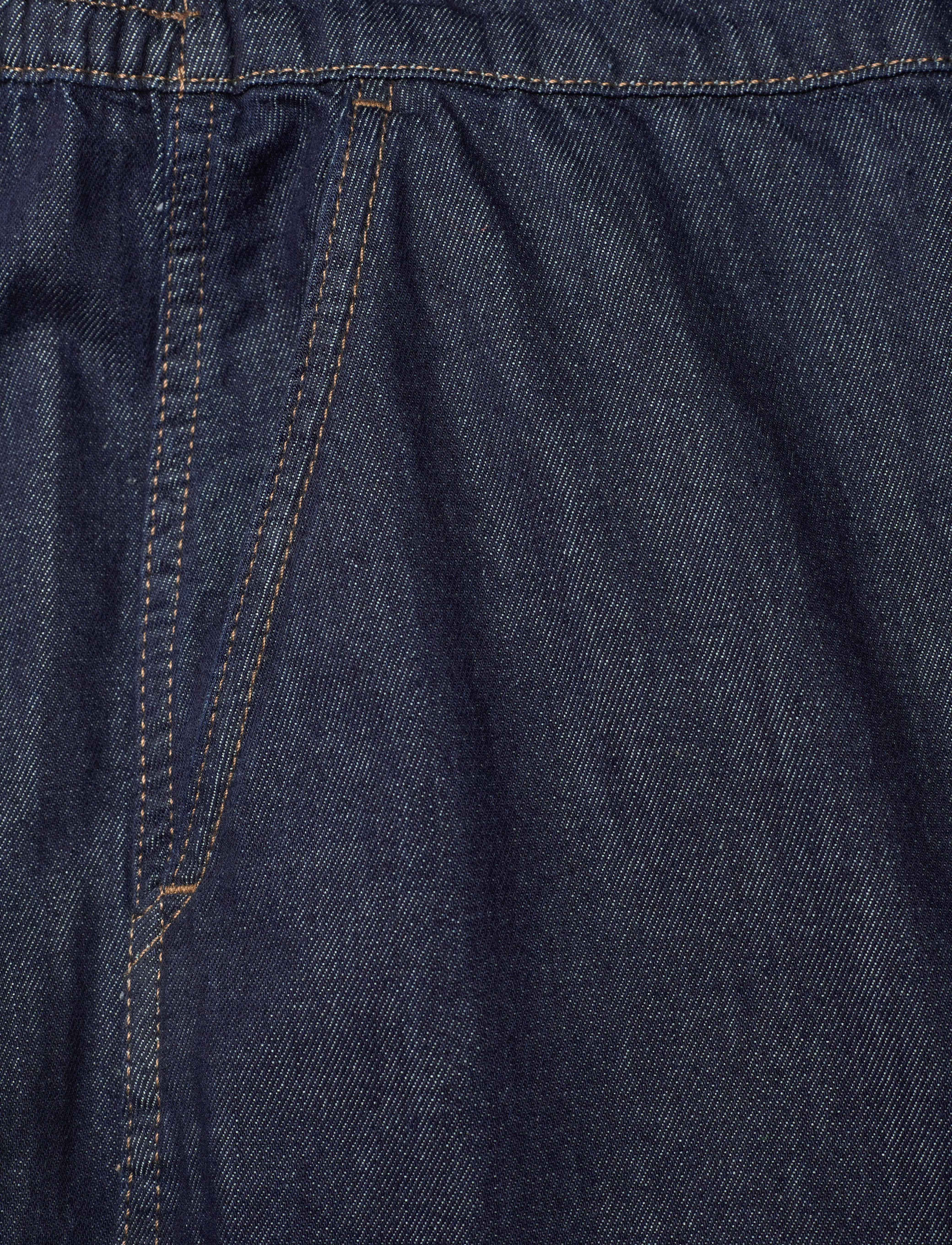 Mads Nørgaard - Cosy Denim Sotem Pants - dark indigo - 2