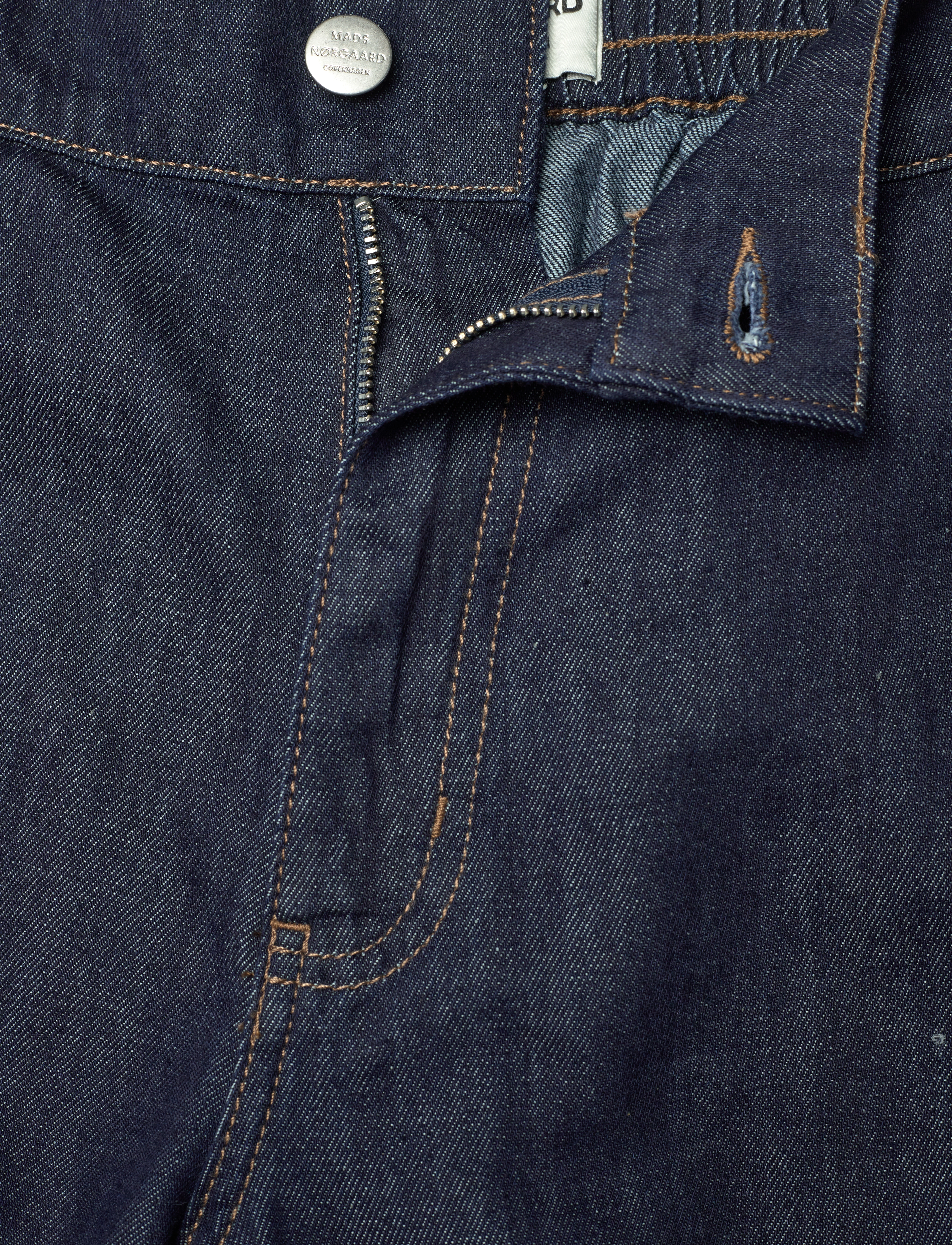 Mads Nørgaard - Cosy Denim Sotem Pants - dark indigo - 3