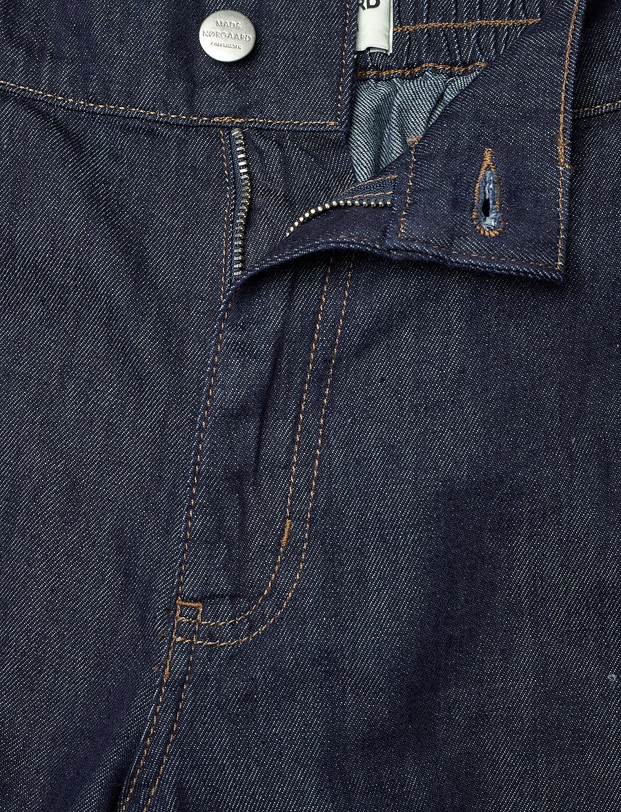 Mads Nørgaard - Cosy Denim Sotem Pants - dark indigo - 3