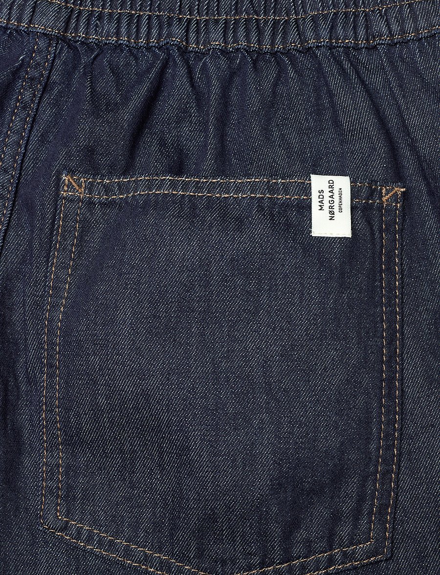 Mads Nørgaard - Cosy Denim Sotem Pants - dark indigo - 4