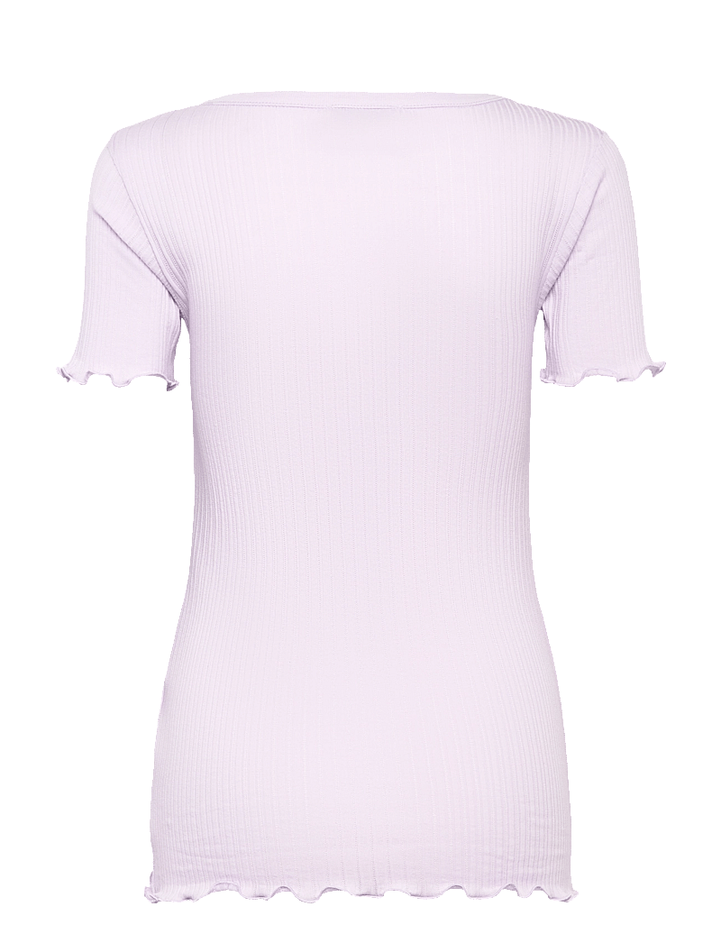 Mads Nørgaard - Pointella Trixy Tee - t-shirts - orchid petal - 1