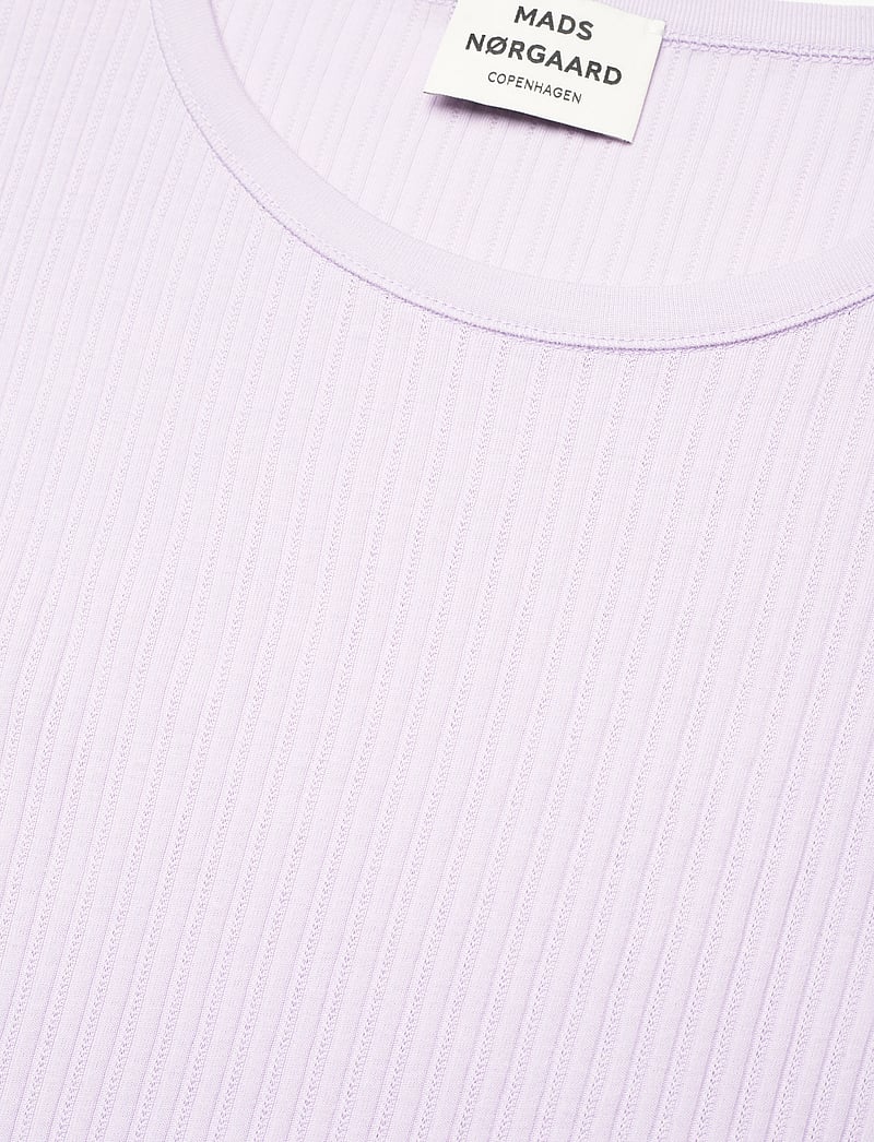 Mads Nørgaard - Pointella Trixy Tee - t-shirts - orchid petal - 2