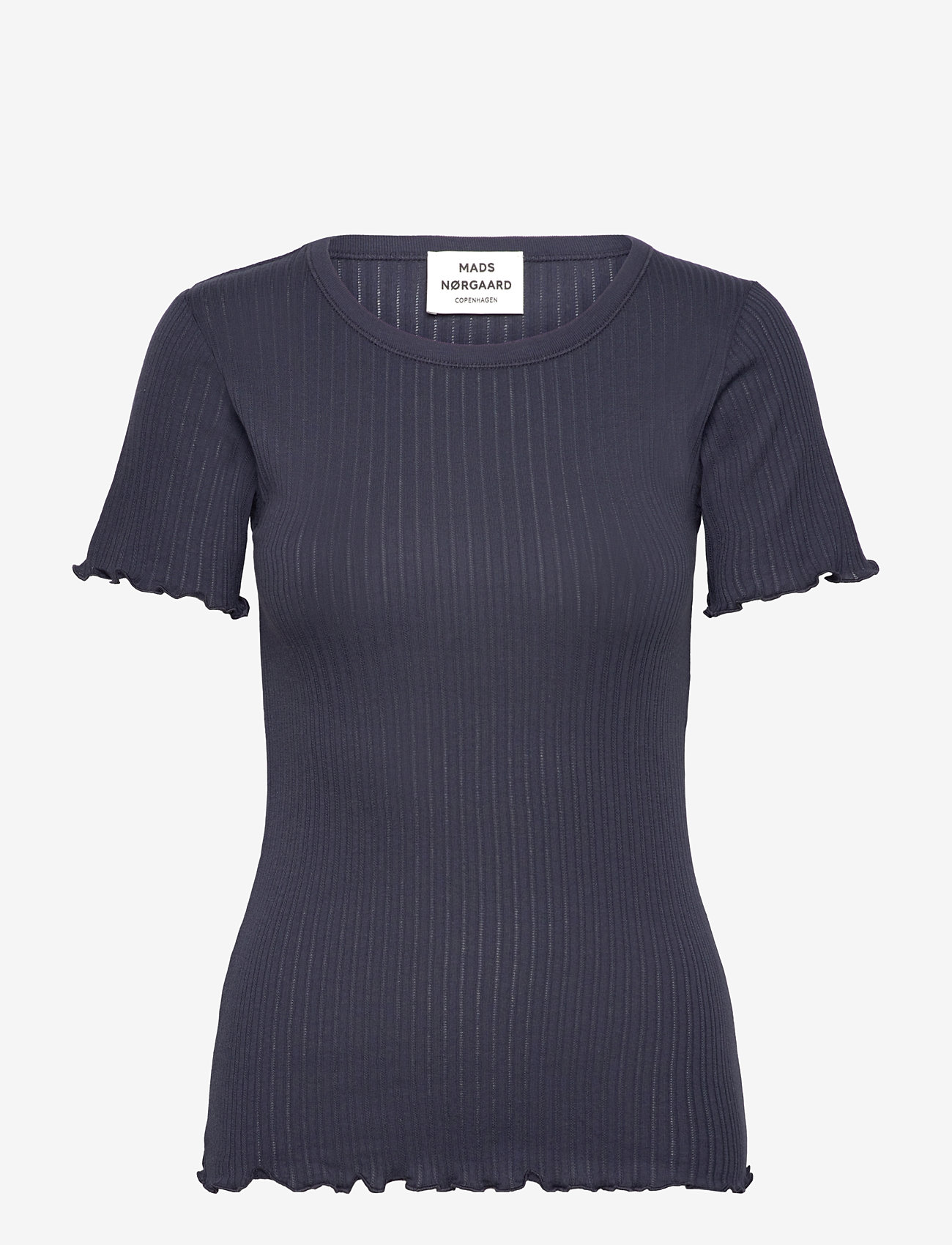 Mads Nørgaard - Pointella Trixy Tee - t-shirts - parisian night - 0