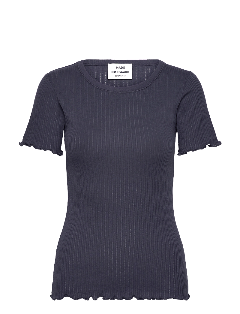 Mads Nørgaard - Pointella Trixy Tee - t-shirts - parisian night - 0