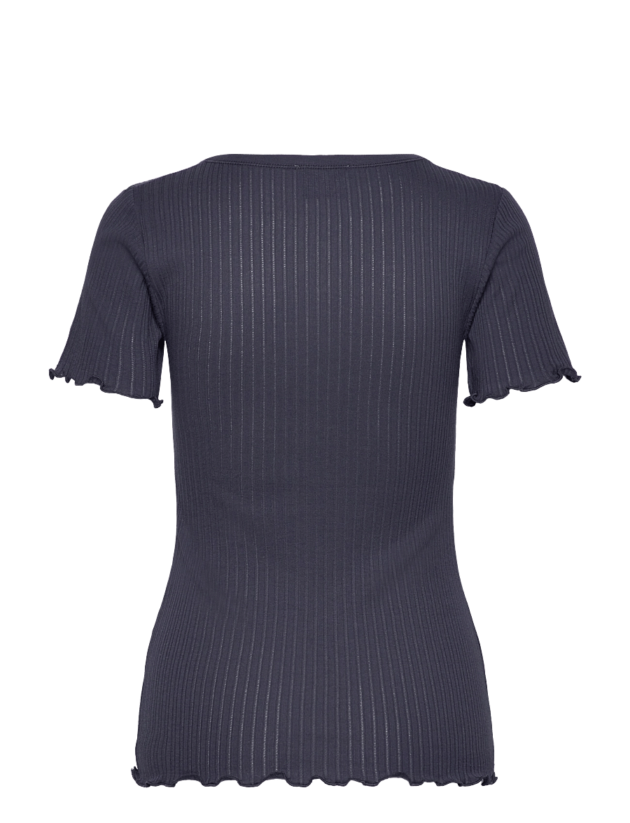 Mads Nørgaard - Pointella Trixy Tee - t-shirts - parisian night - 1