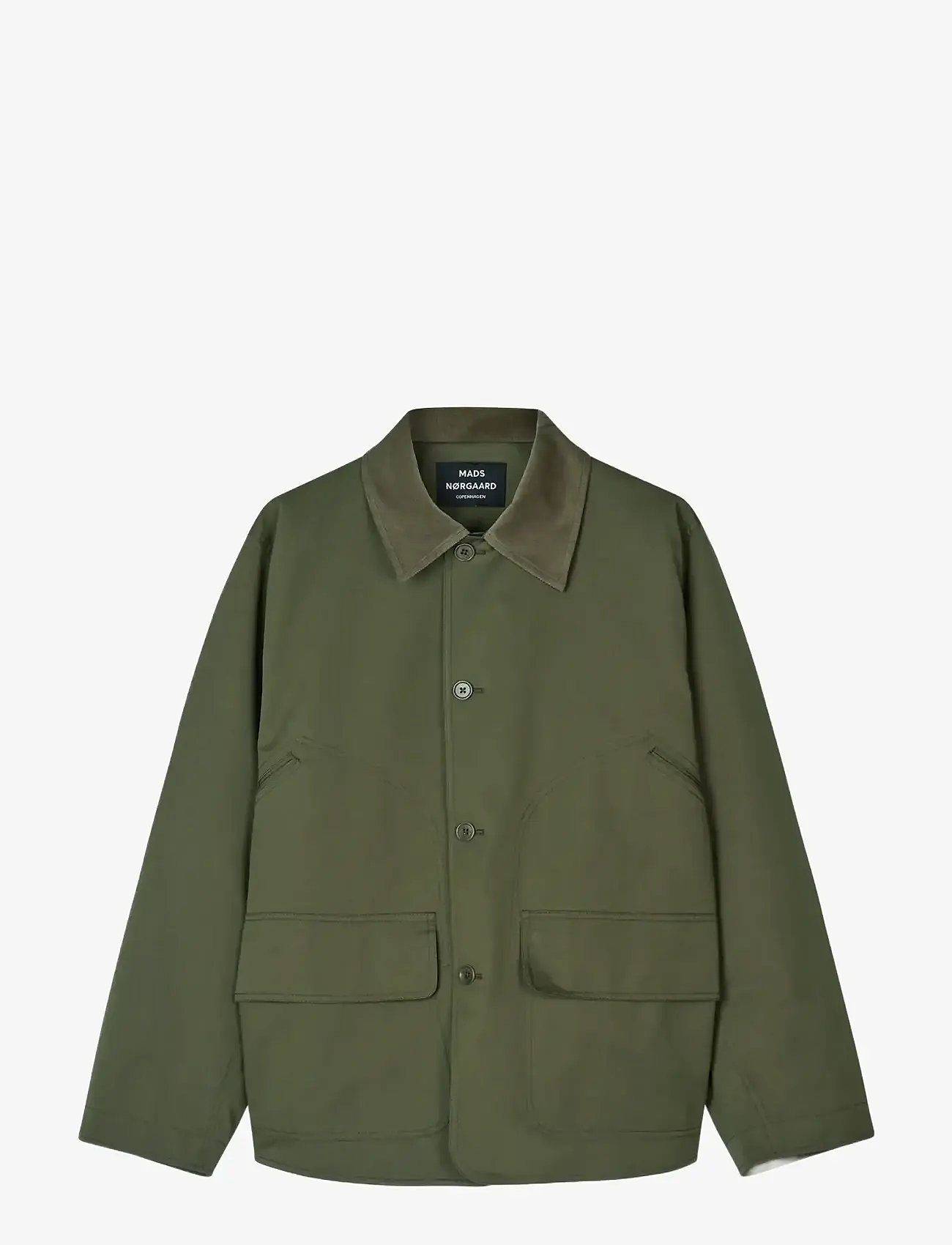 Mads Nørgaard - Repellent Twill Wilson Jacket - leichte jacken - kalamata - 0