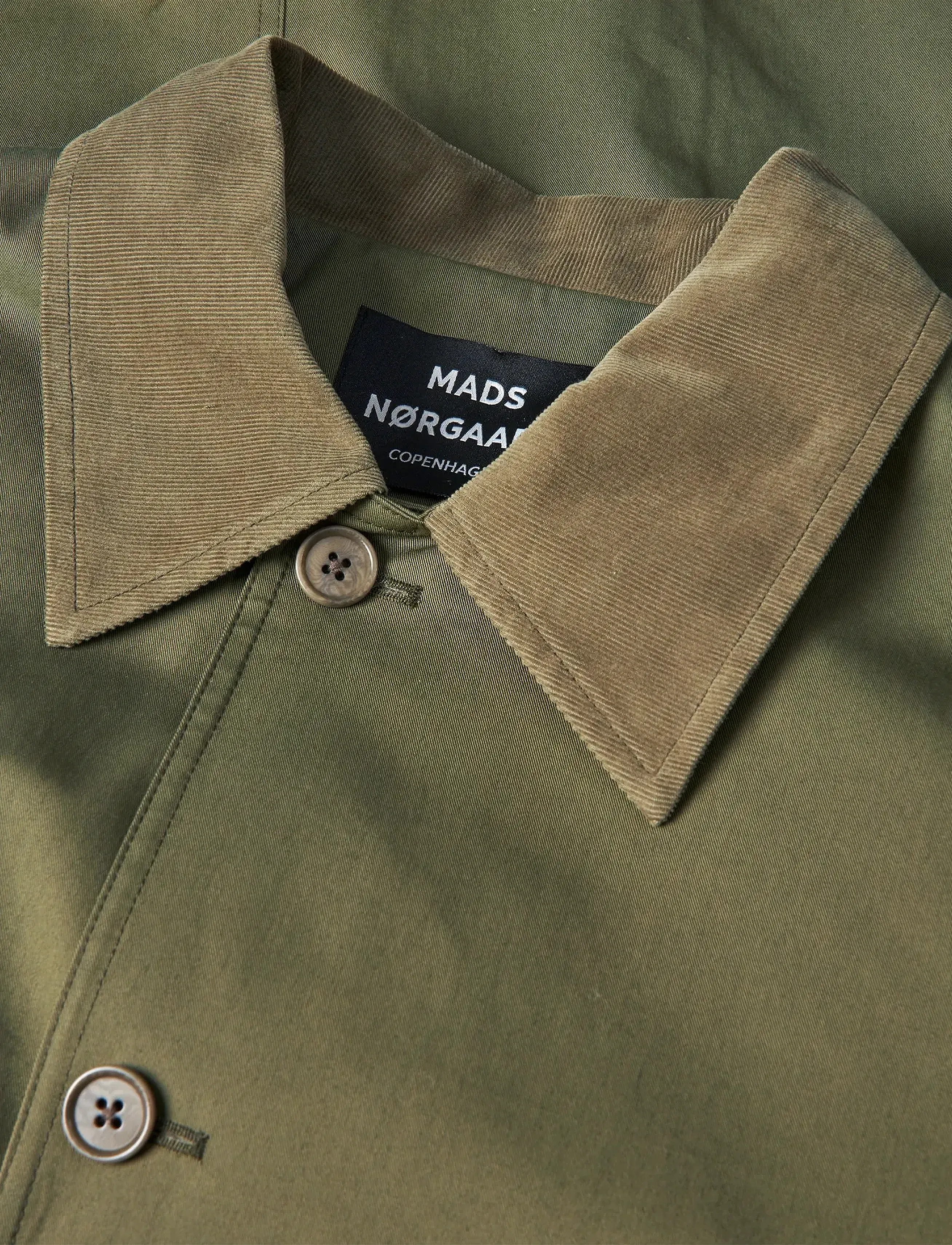 Mads Nørgaard - Repellent Twill Wilson Jacket - frühlingsjacken - kalamata - 1