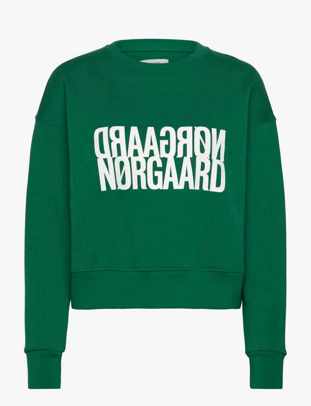 Mads Nørgaard - Organic Sweat Tilvina Sweatshirt - mode trends - verdant green - 0