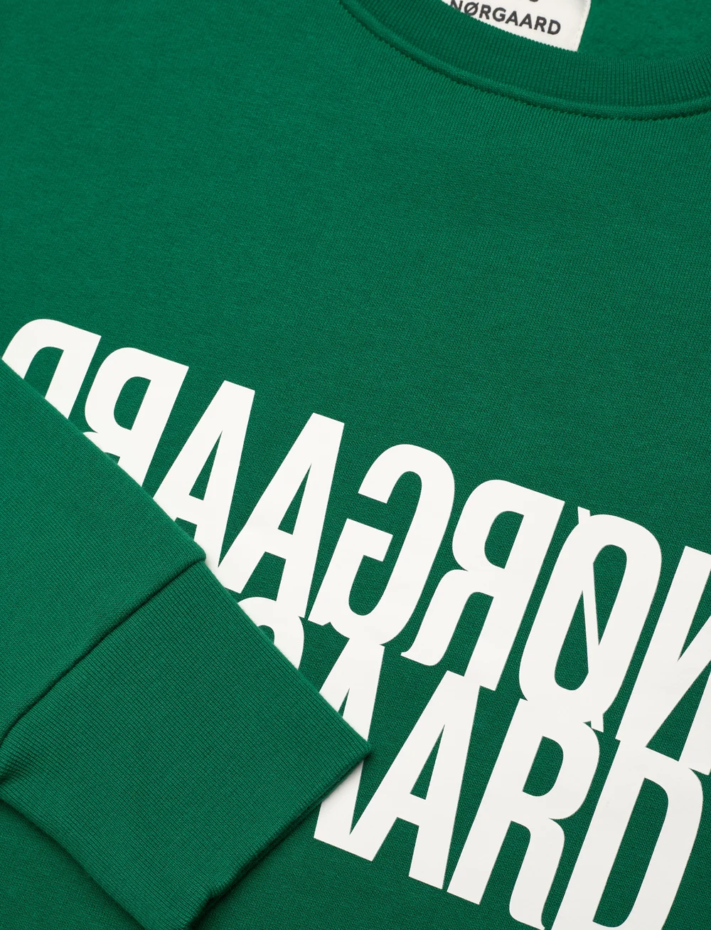 Mads Nørgaard - Organic Sweat Tilvina Sweatshirt - mode trends - verdant green - 2