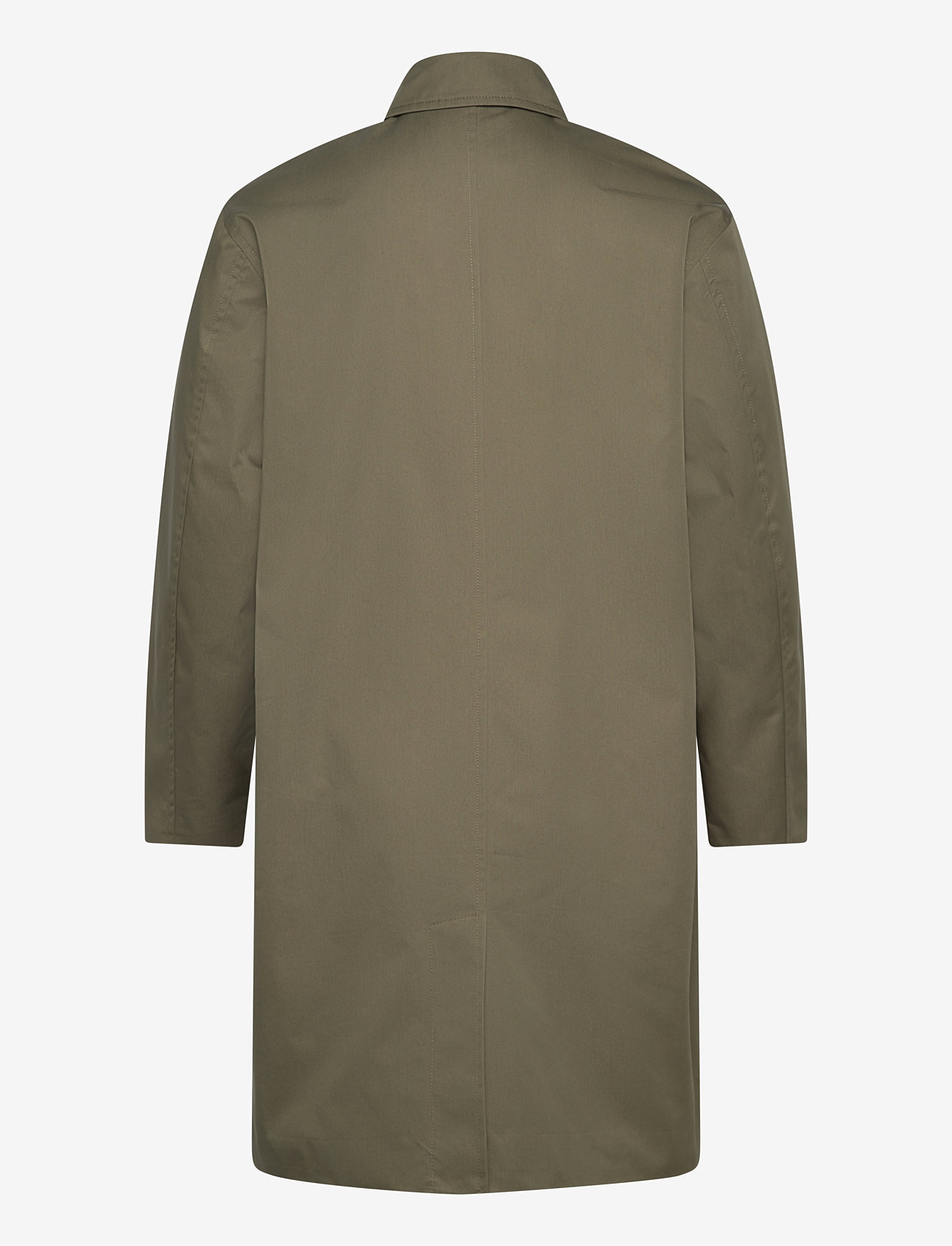 Mads Nørgaard - Repellent Twill Curtis Coat - lette frakker - kalamata - 1
