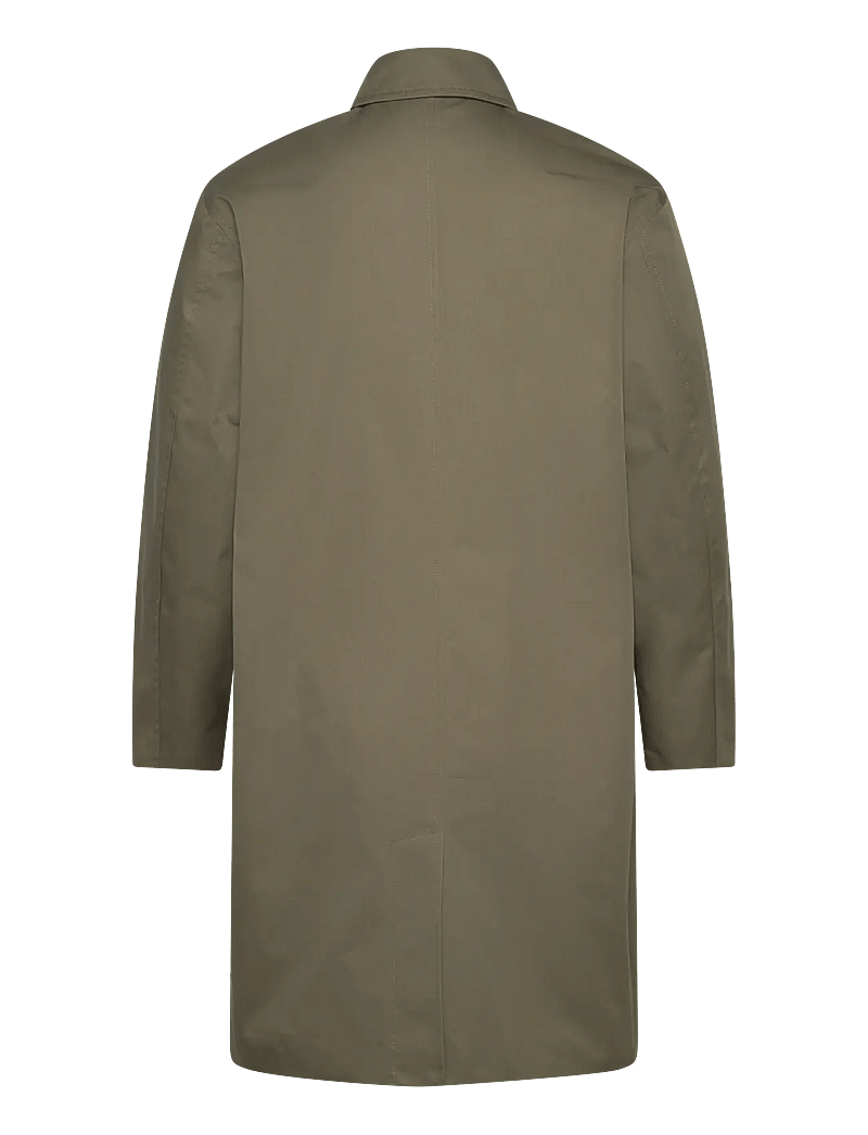 Mads Nørgaard - Repellent Twill Curtis Coat - lette frakker - kalamata - 1