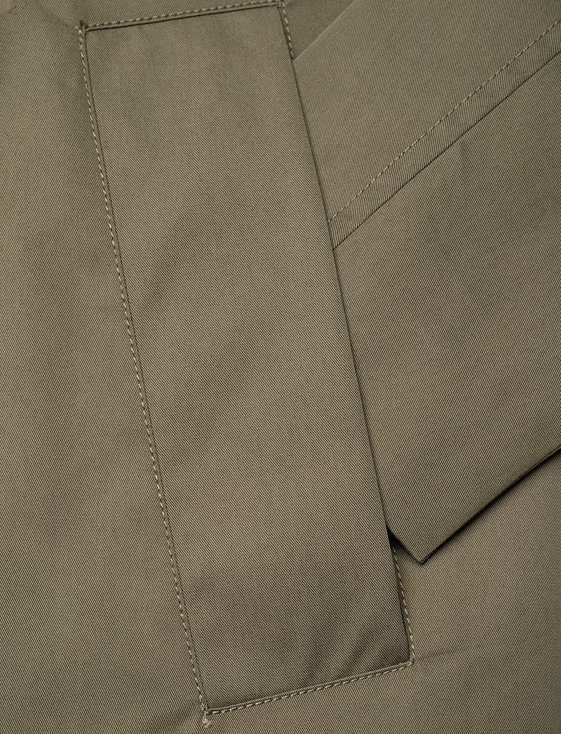 Mads Nørgaard - Repellent Twill Curtis Coat - lette frakker - kalamata - 3