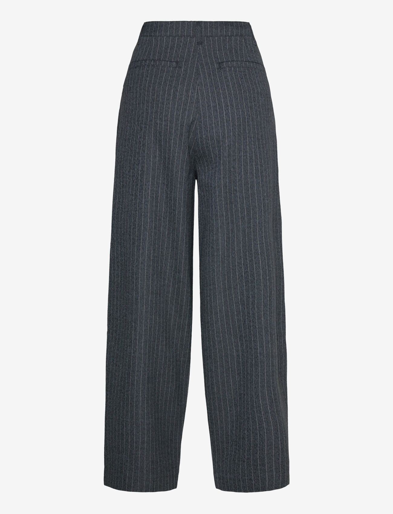 Mads Nørgaard - Pinstripe Melange Maria Pants - parisian night melange - 1