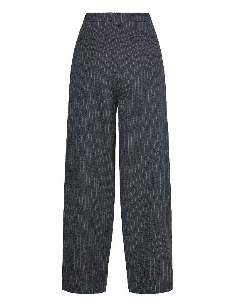 Mads Nørgaard - Pinstripe Melange Maria Pants - parisian night melange - 1