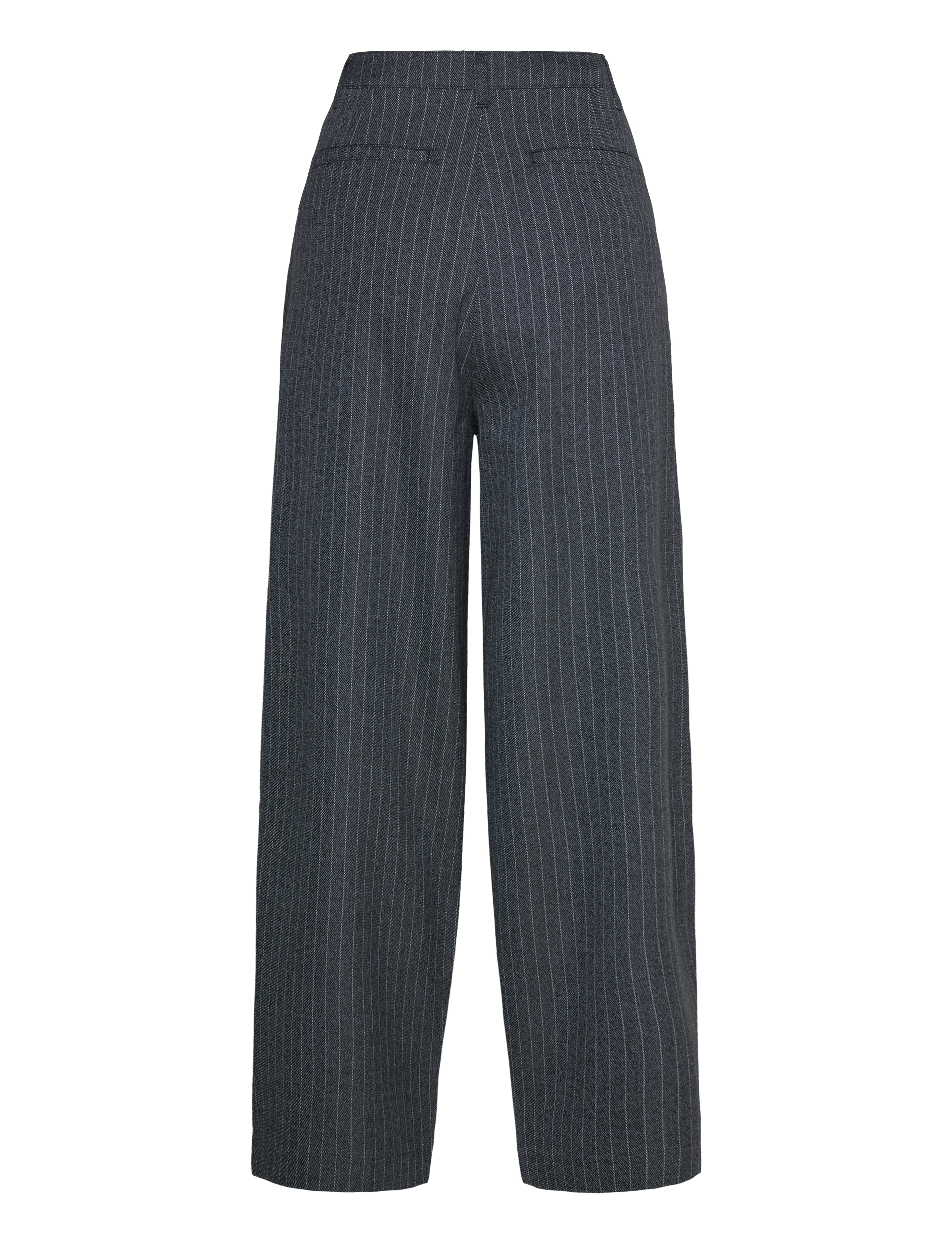 Mads Nørgaard - Pinstripe Melange Maria Pants - parisian night melange - 1