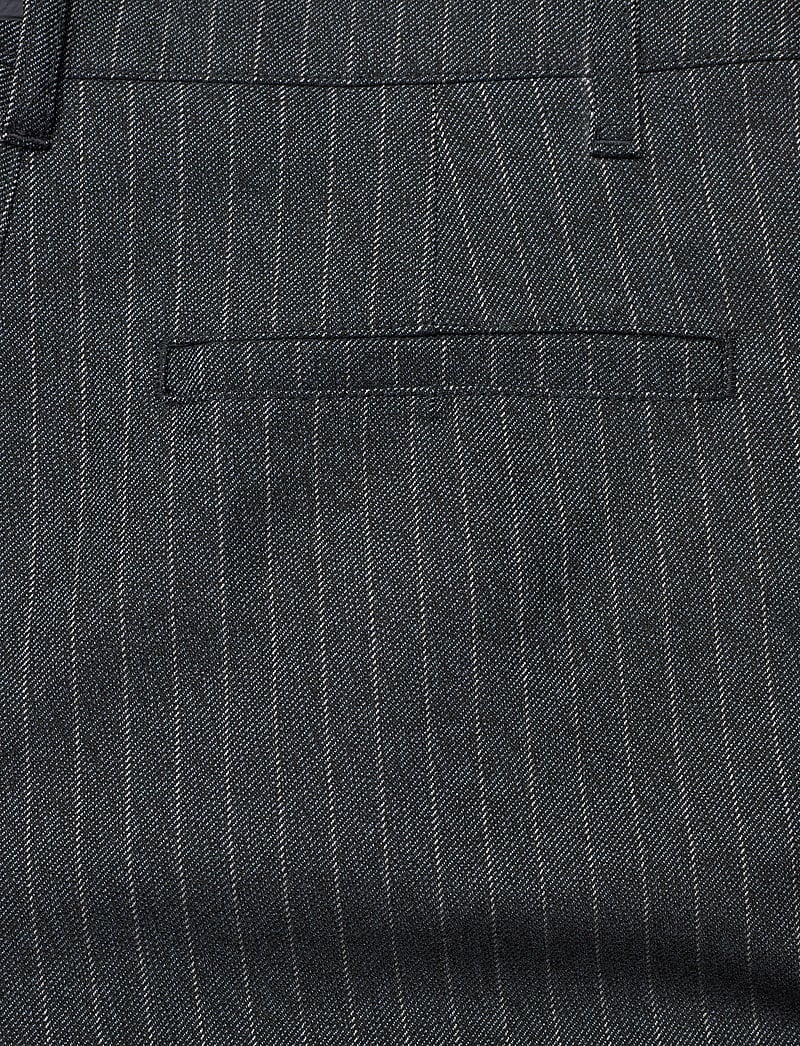 Mads Nørgaard - Pinstripe Melange Maria Pants - parisian night melange - 4